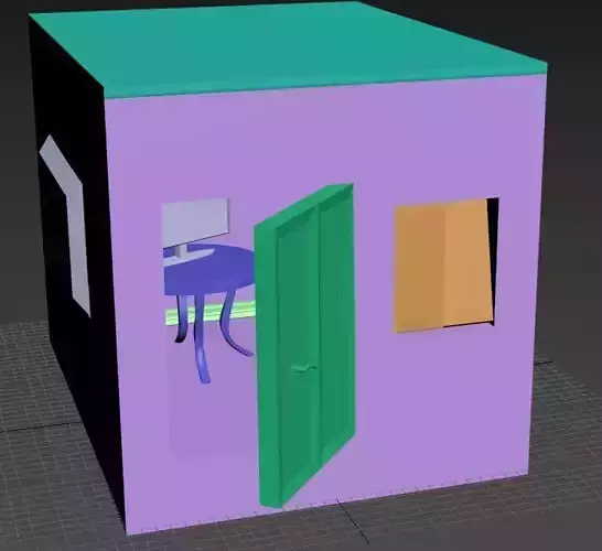 The room book Free 3D print model