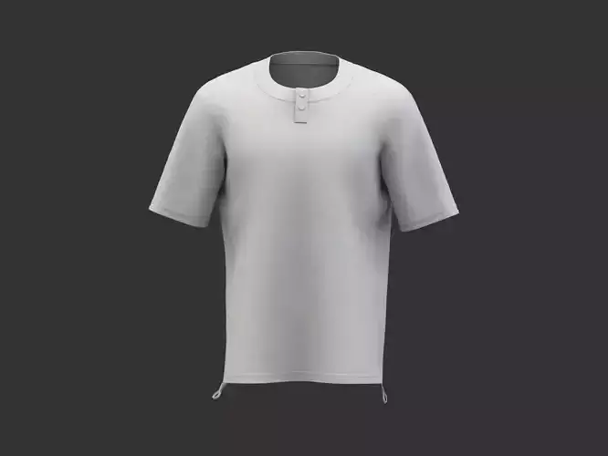 Mens sport shirt Marvelous Designer