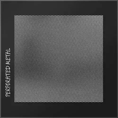 Perforated metal 1 3D model