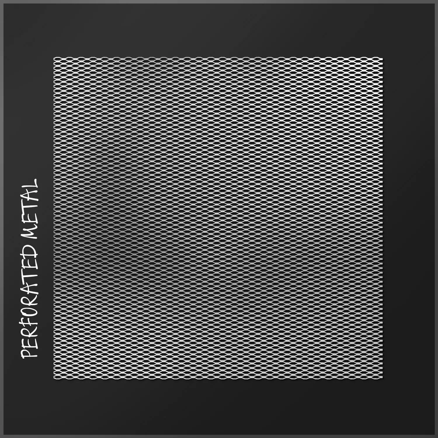 Perforated metal 1 3D model_0
