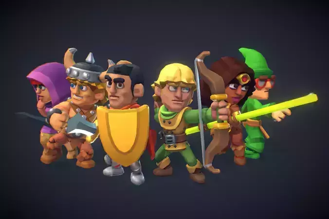 DnD Heroes Set - Proto Series