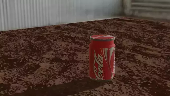 Coke Can 3D model
