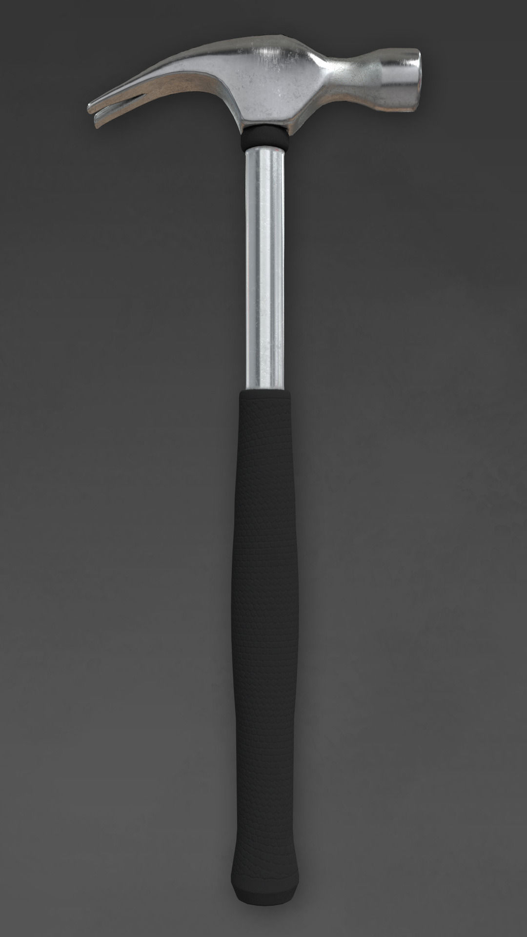 Small Hammer Low-poly 3D model_3