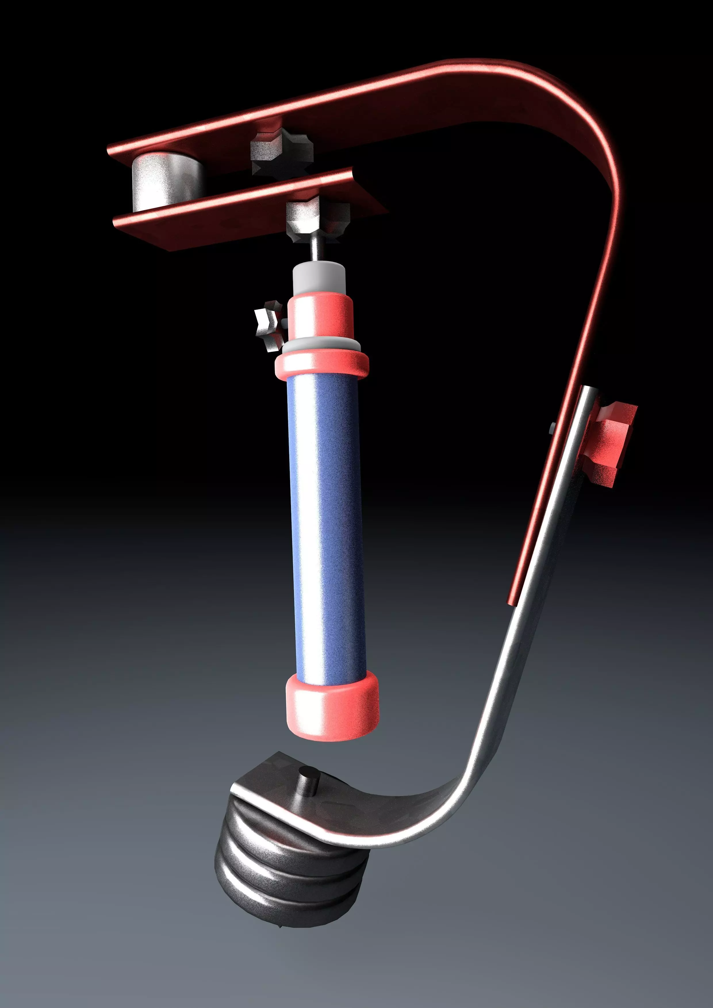 Manual stabilizers 3D print model_0