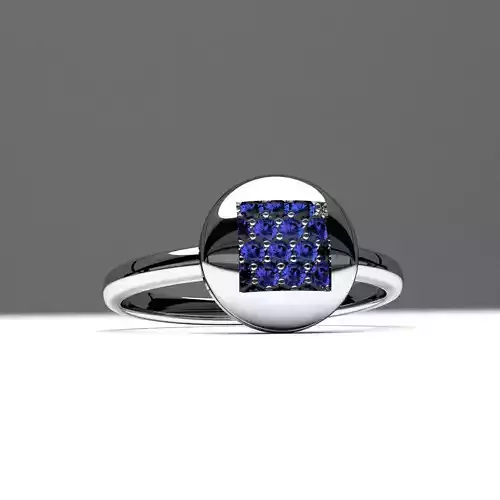 new fashion round square diamond engagement ring printable