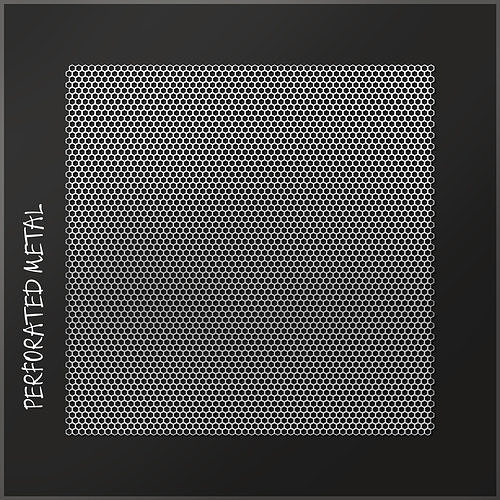 Perforated metal 2 3D model