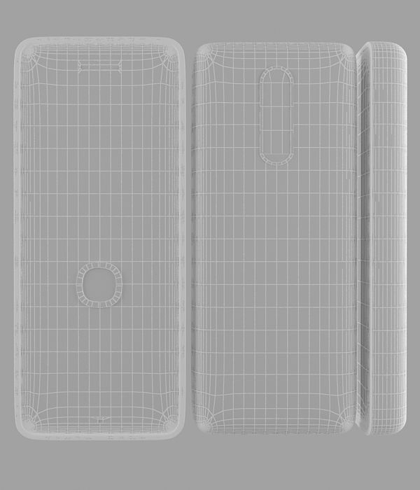 Nokia 106 Red 3D model_8