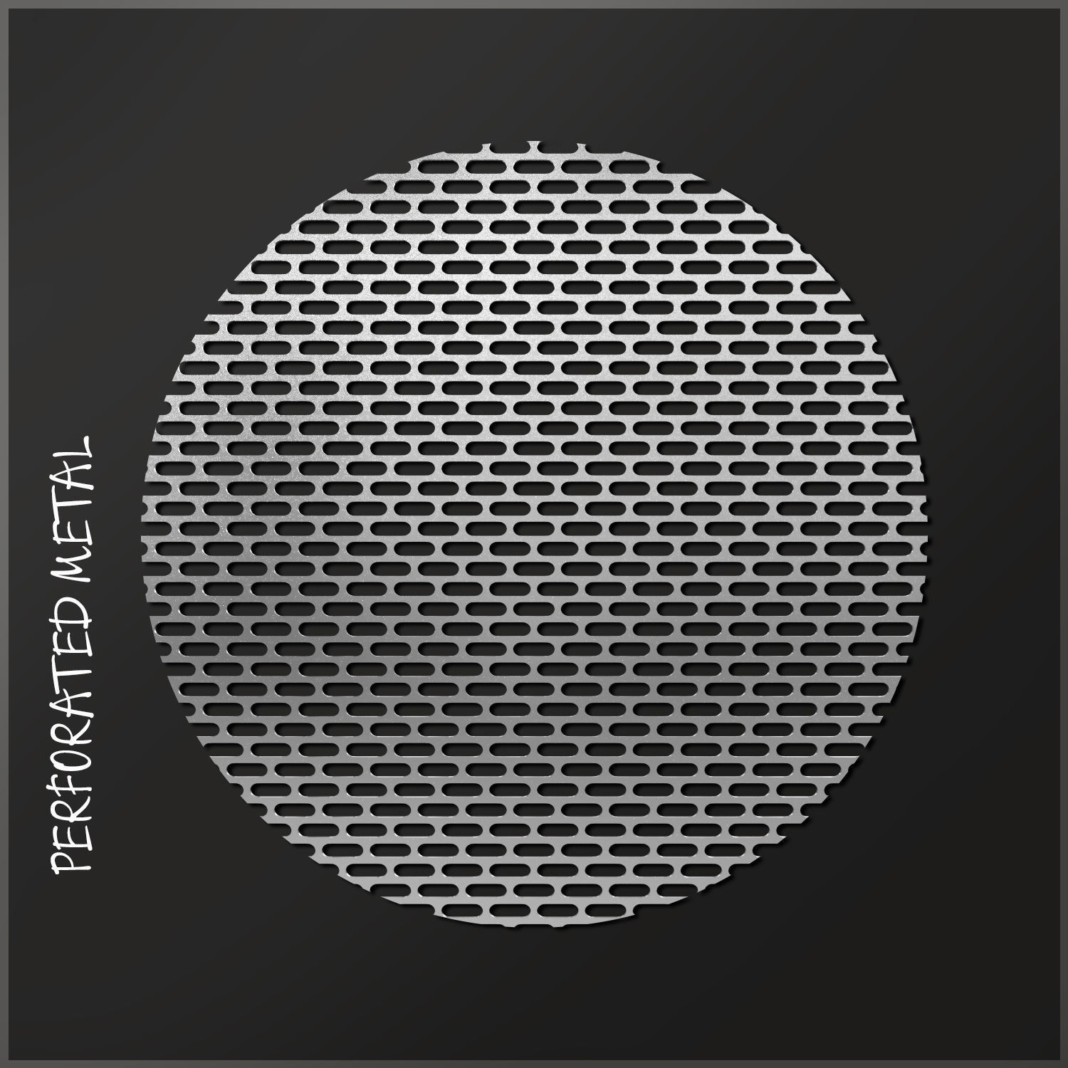 Perforated metal 4 3D model_1