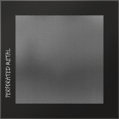 Perforated metal 4 3D model