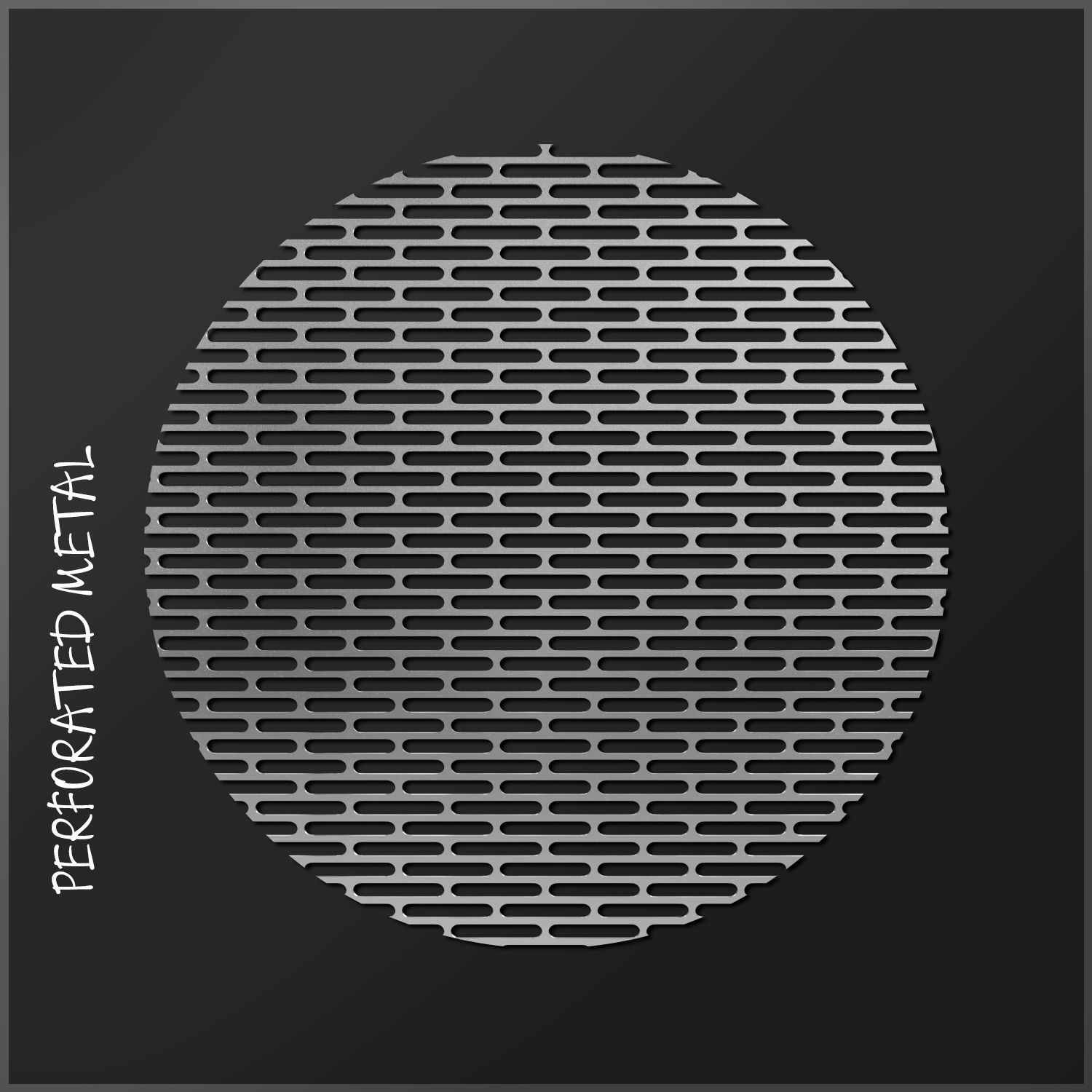 Perforated metal 5 3D model_1