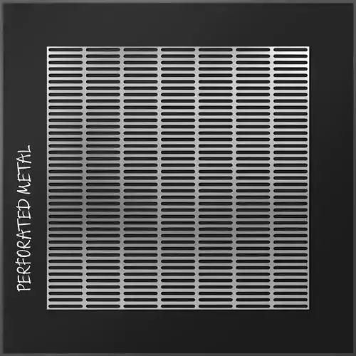 Perforated metal 6 3D model