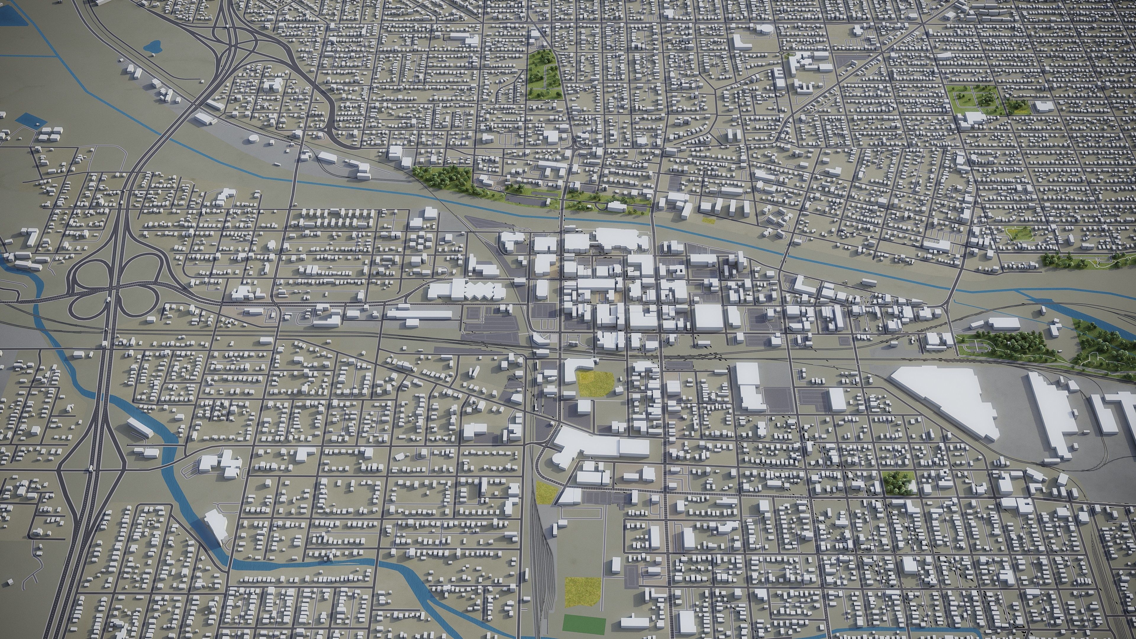 Joliet Low-poly 3D model_12