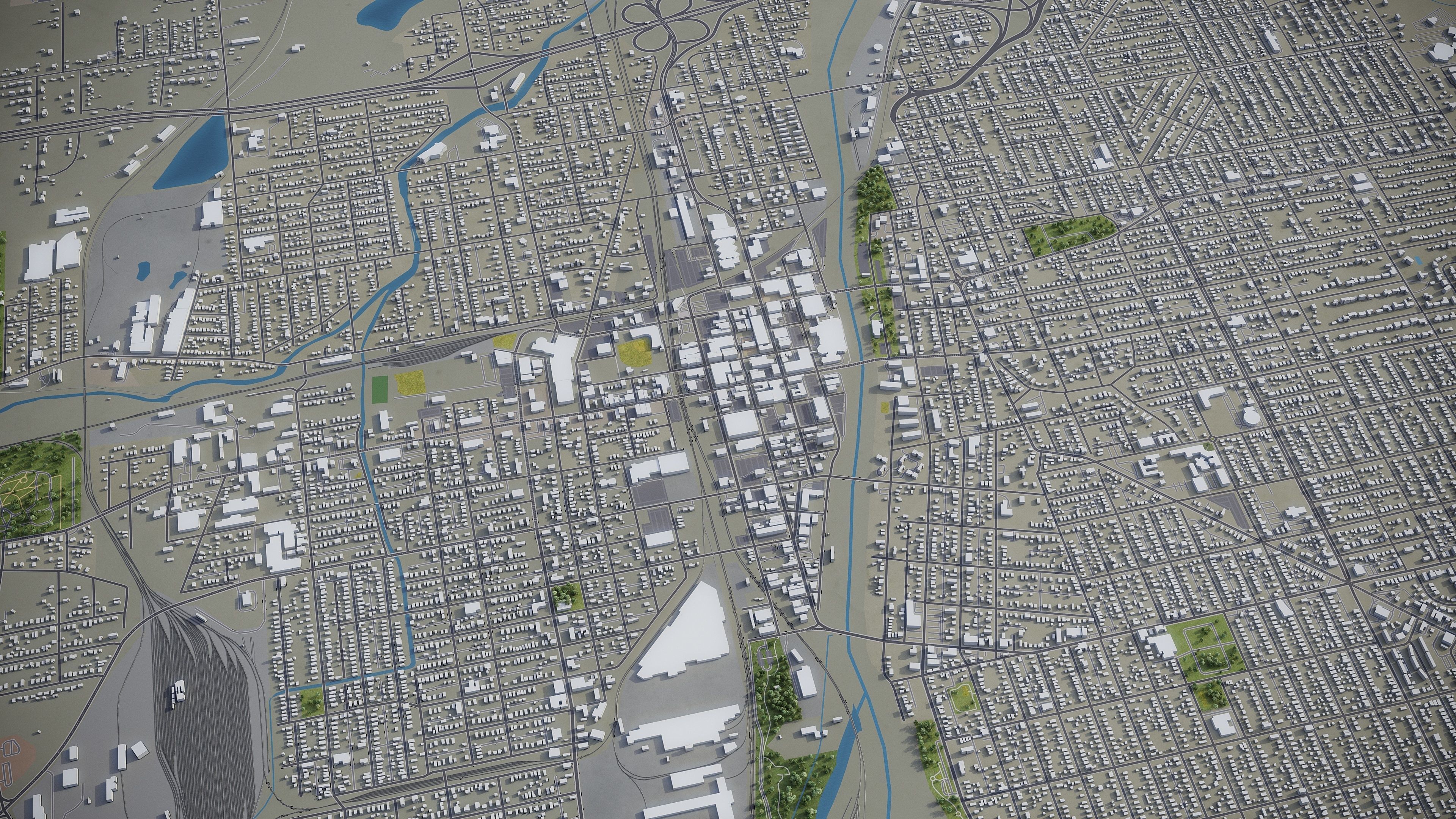 Joliet Low-poly 3D model_13