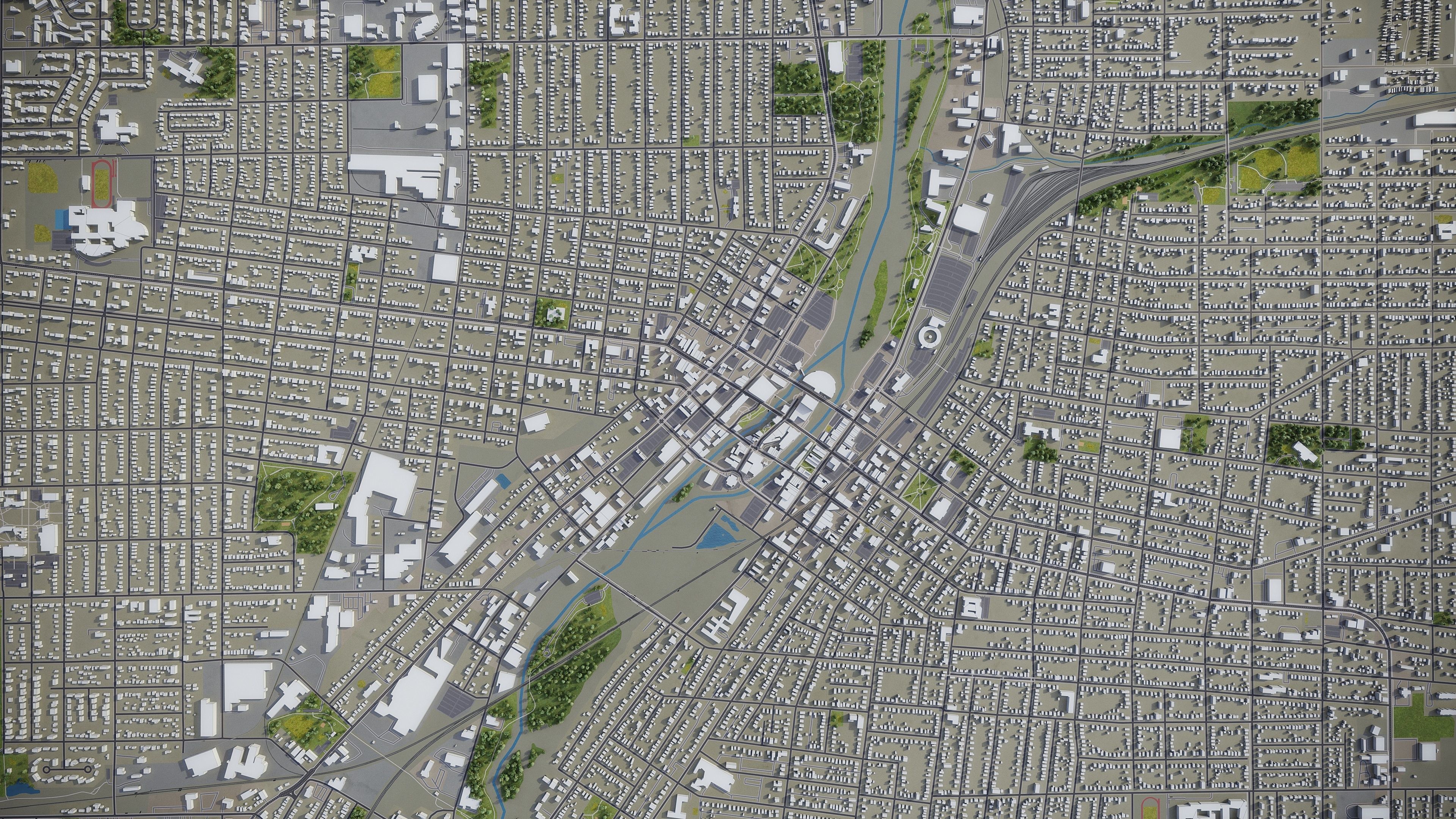 Aurora Low-poly 3D model_21