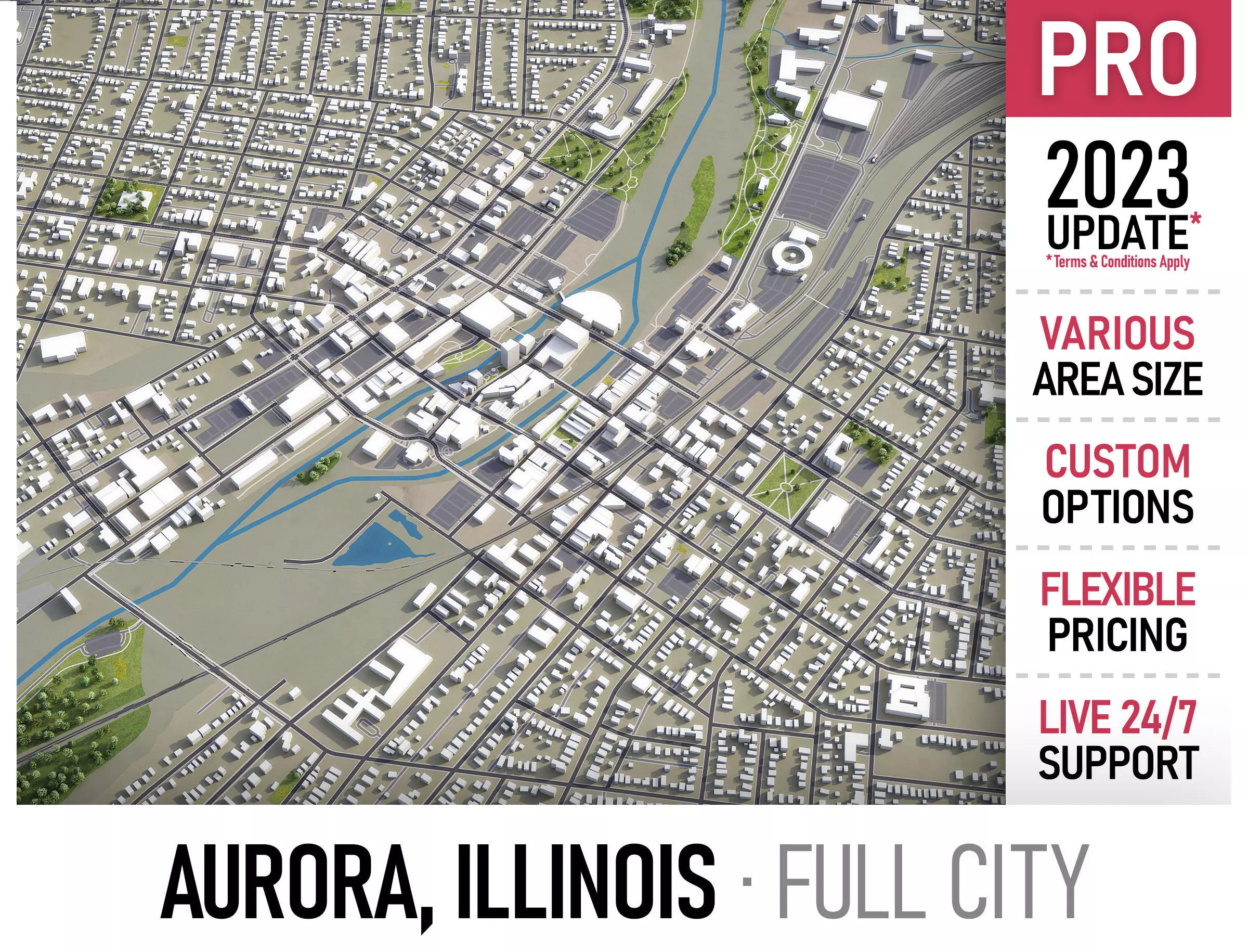 Aurora Low-poly 3D model_0