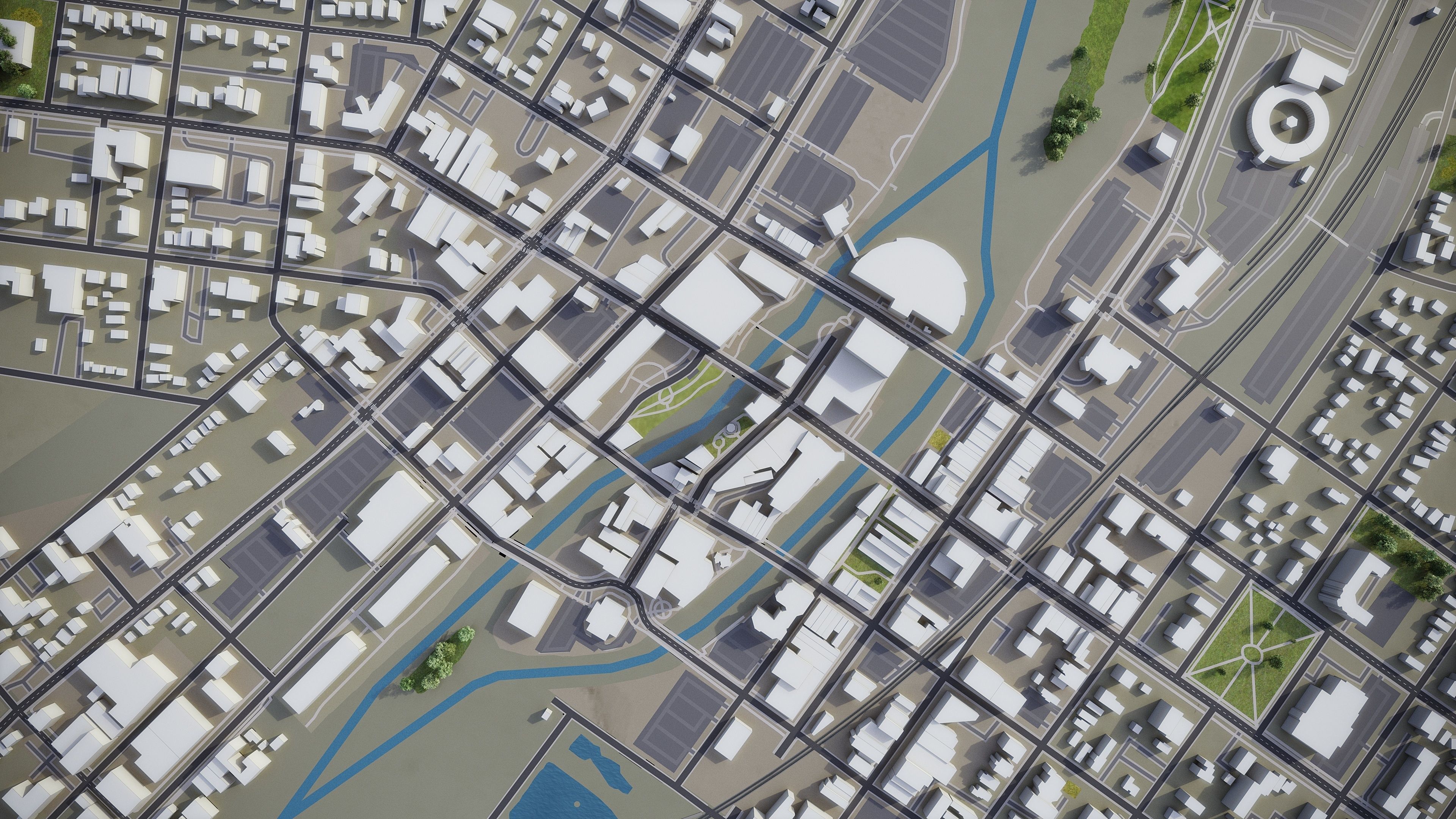 Aurora Low-poly 3D model_20