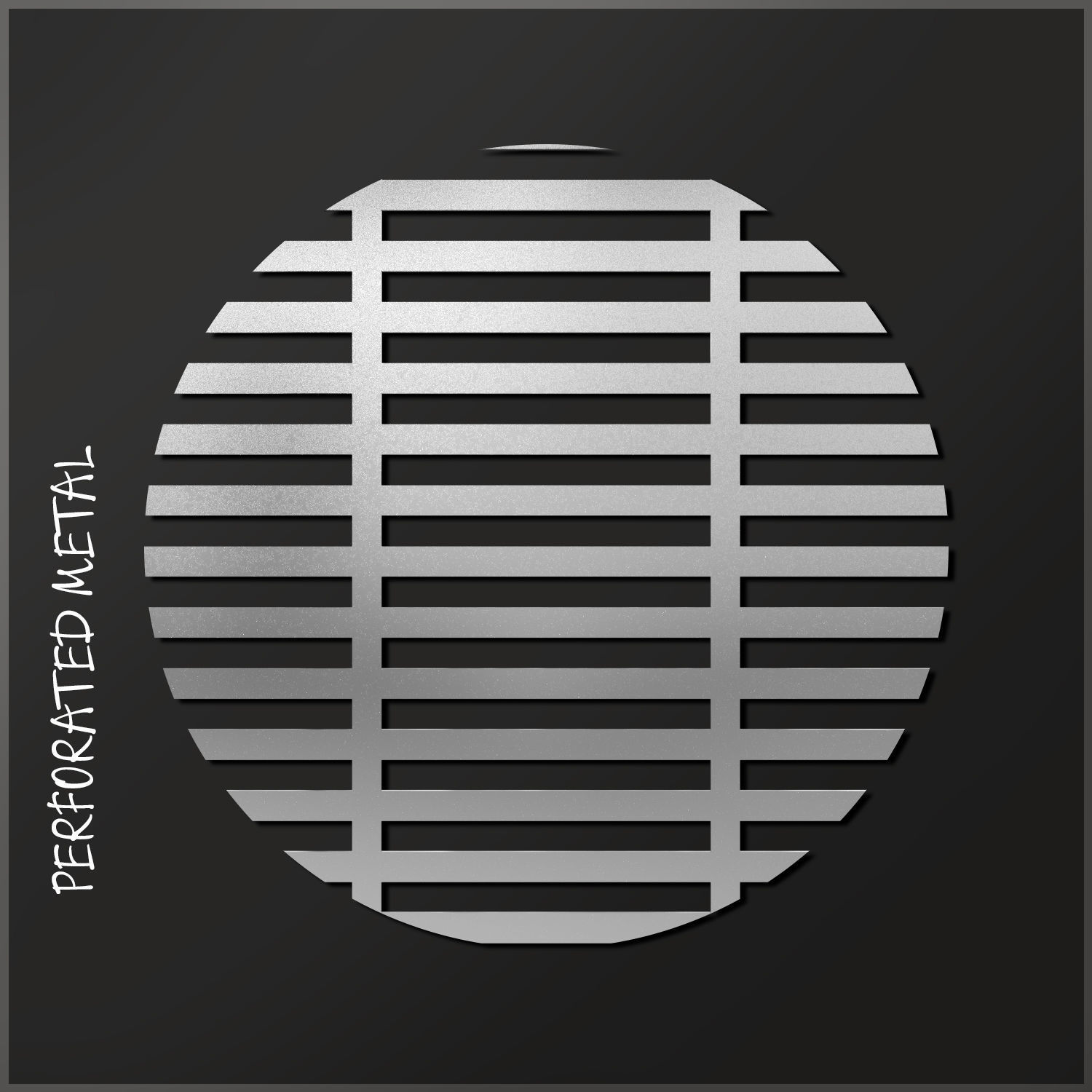 Perforated metal 7 3D model_1