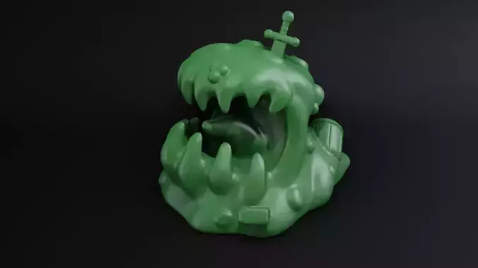 Green Slime and Ooze 3D print model