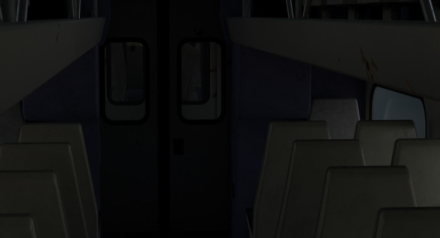 Railcar 1B Low-poly 3D model_13