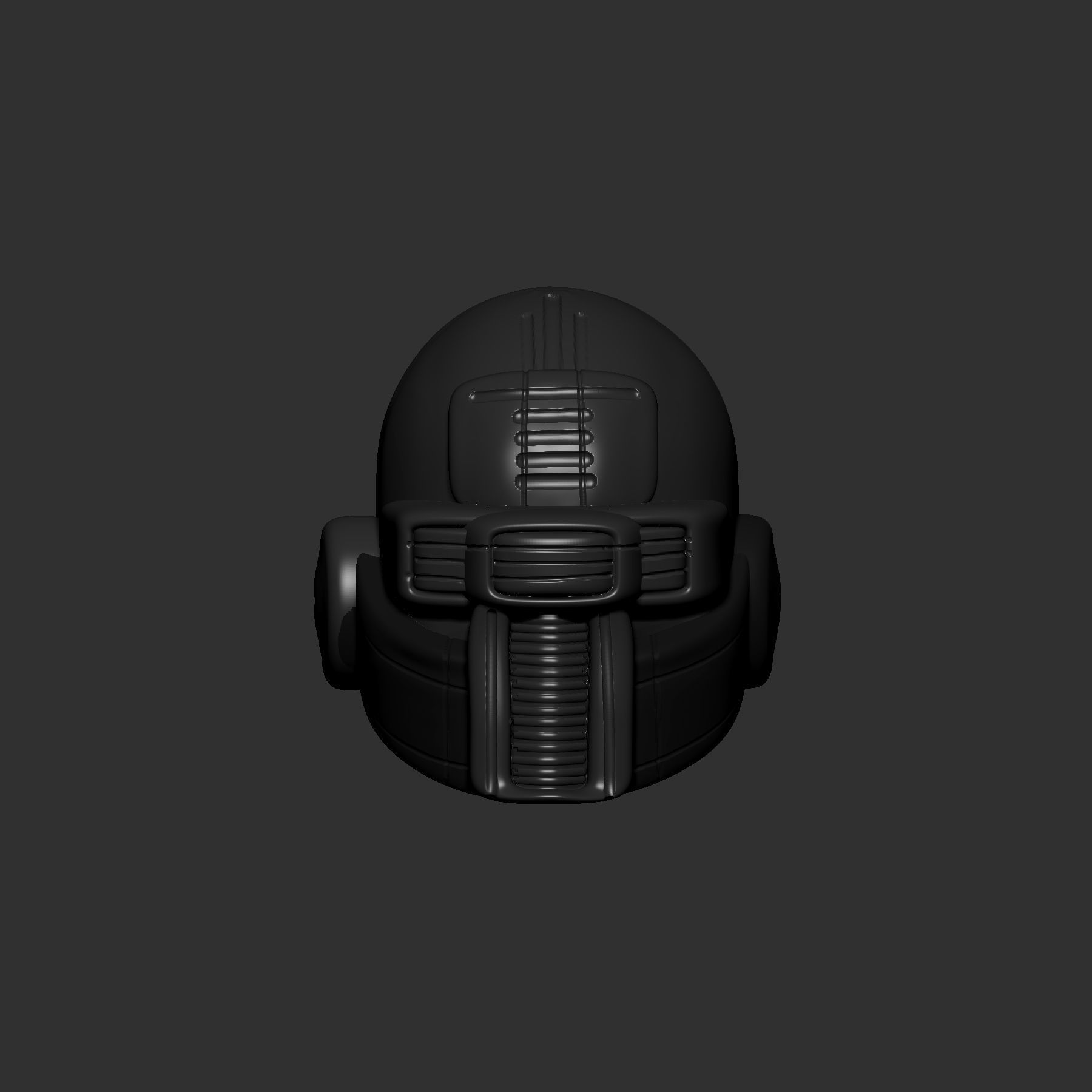 helmet high poly sculpt 3d printable ver 7 3D model 3D model_1