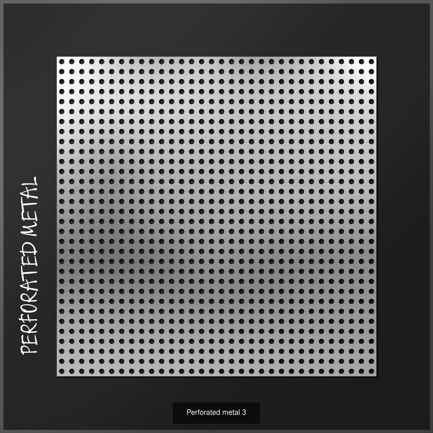 Perforated metal 1-7 3D Model Collection_3