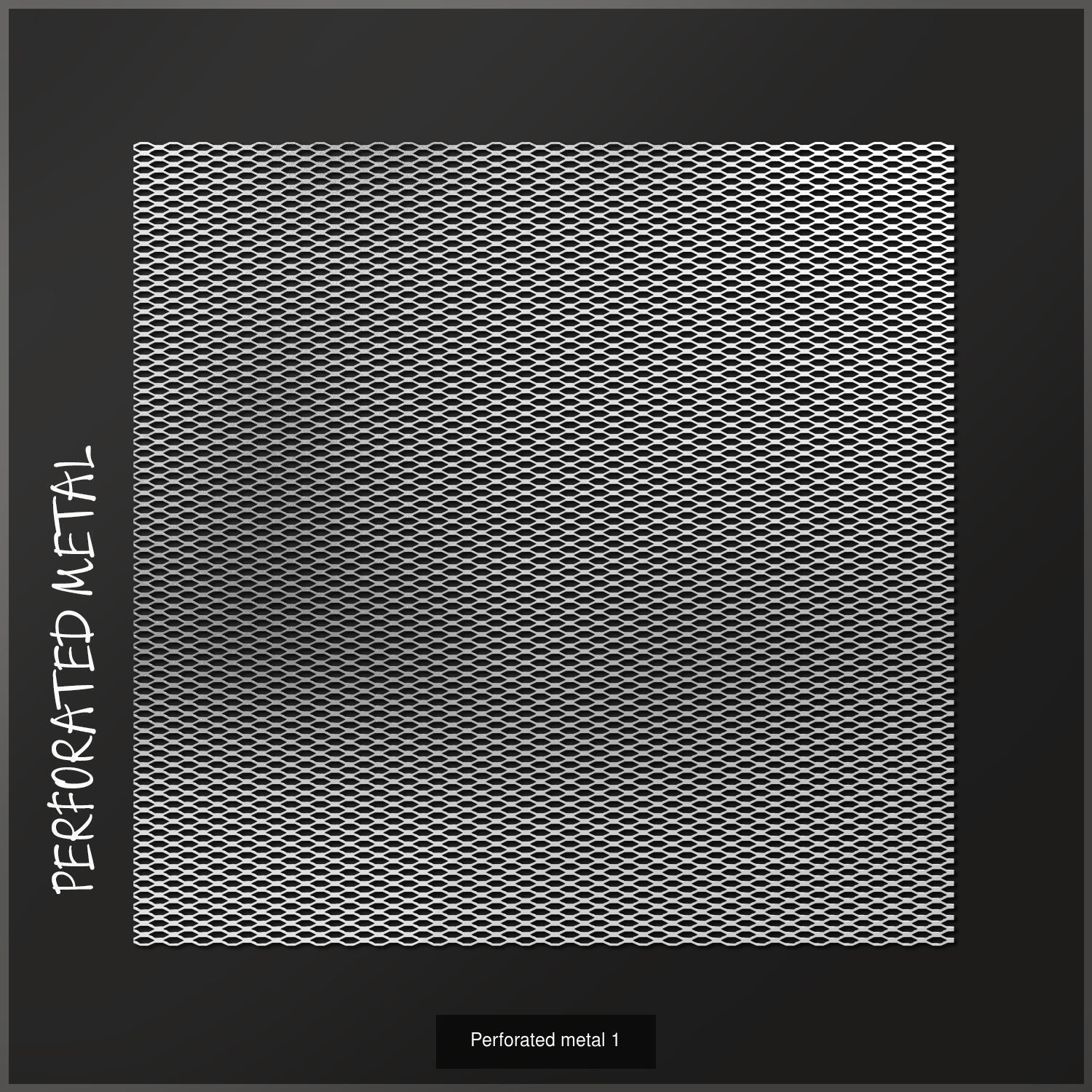 Perforated metal 1-7 3D Model Collection_1