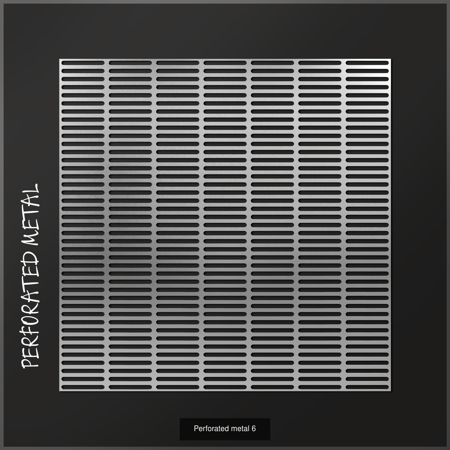 Perforated metal 1-7 3D Model Collection_6