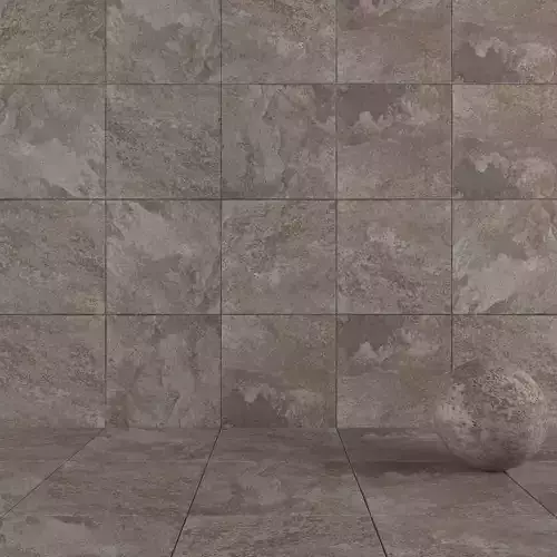 Stone Wall Tiles Rajasthan Black 80x80 Set 3