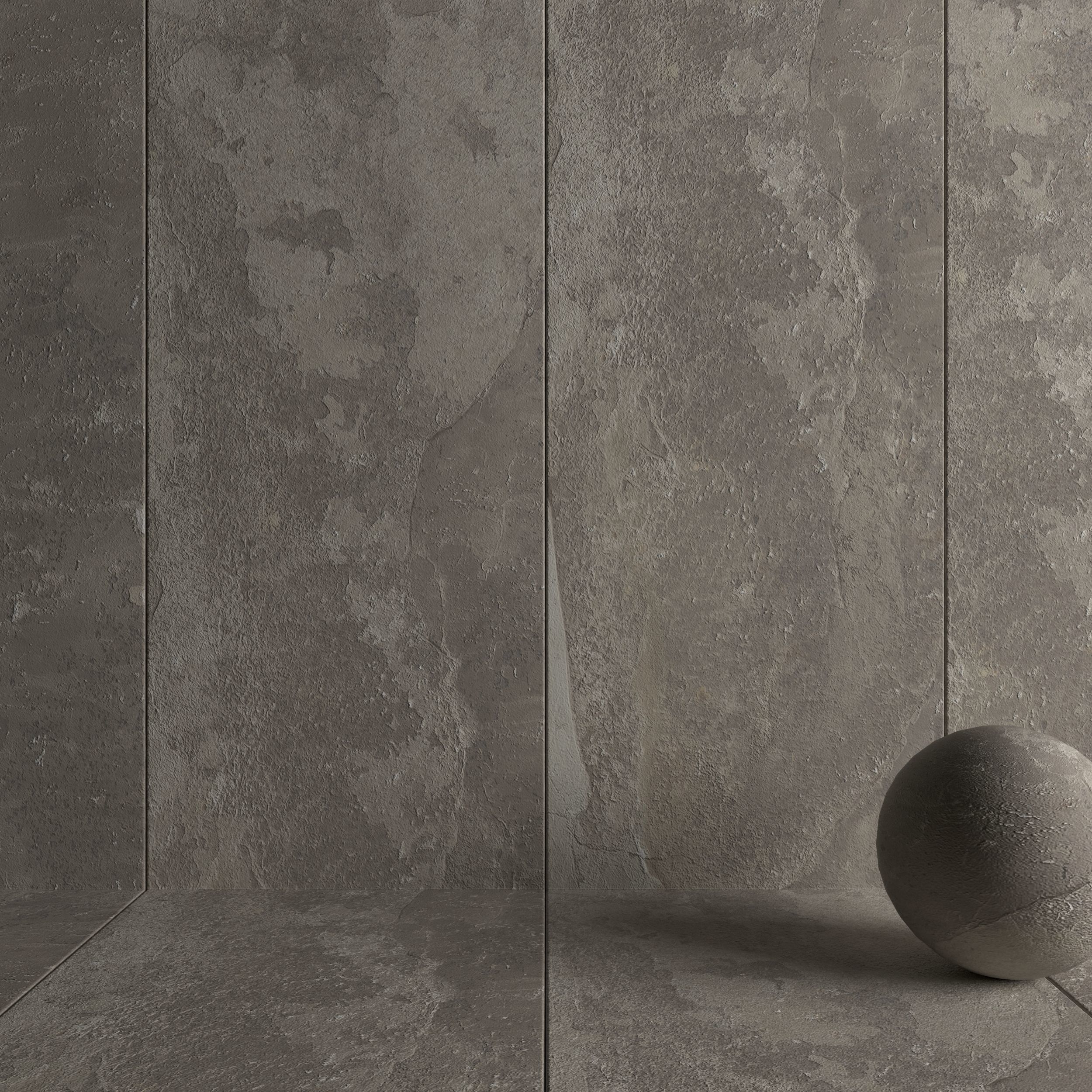 Stone Wall Tiles Santorini Beige 120x270 Set 1 Texture_2