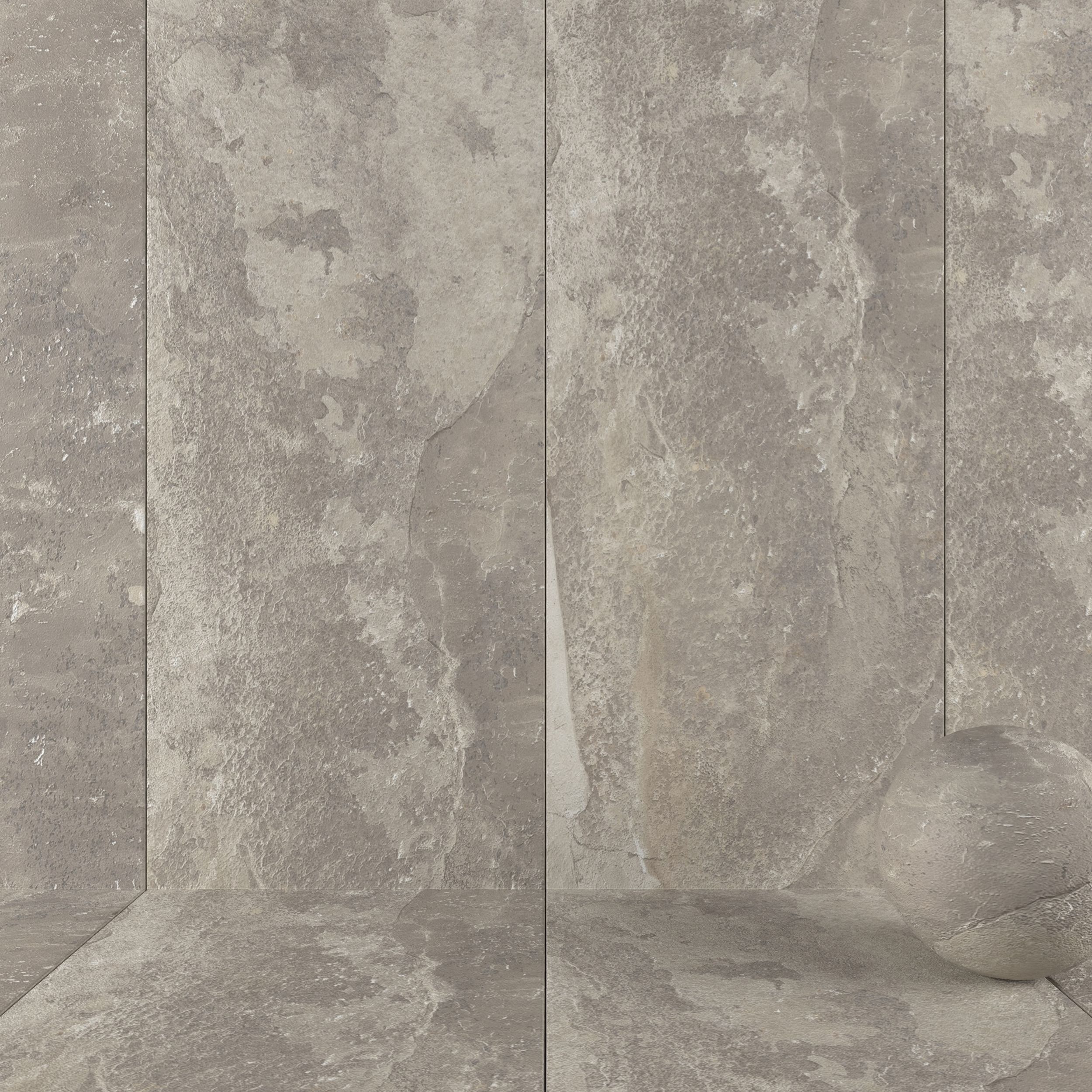 Stone Wall Tiles Santorini Beige 120x270 Set 1 Texture_3