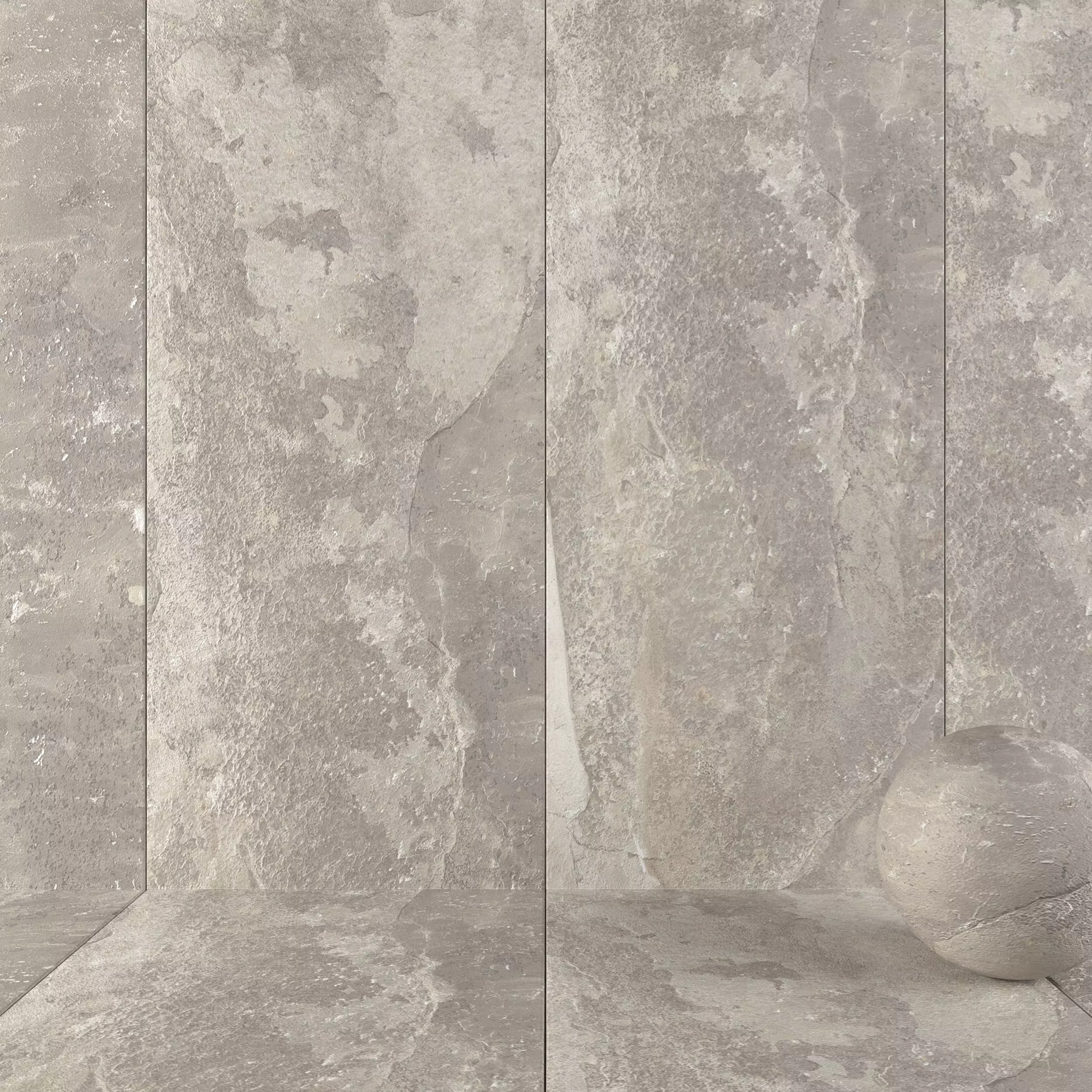 Stone Wall Tiles Santorini Beige 120x270 Set 1 Texture_0