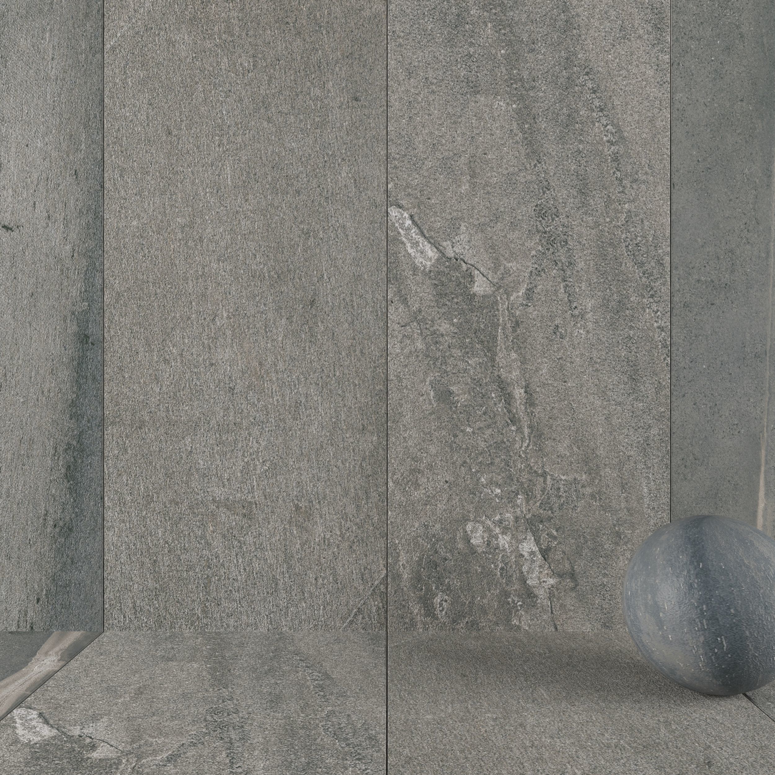 Stone Wall Tiles Santorini Fume 120x270 Set 1 Texture_3