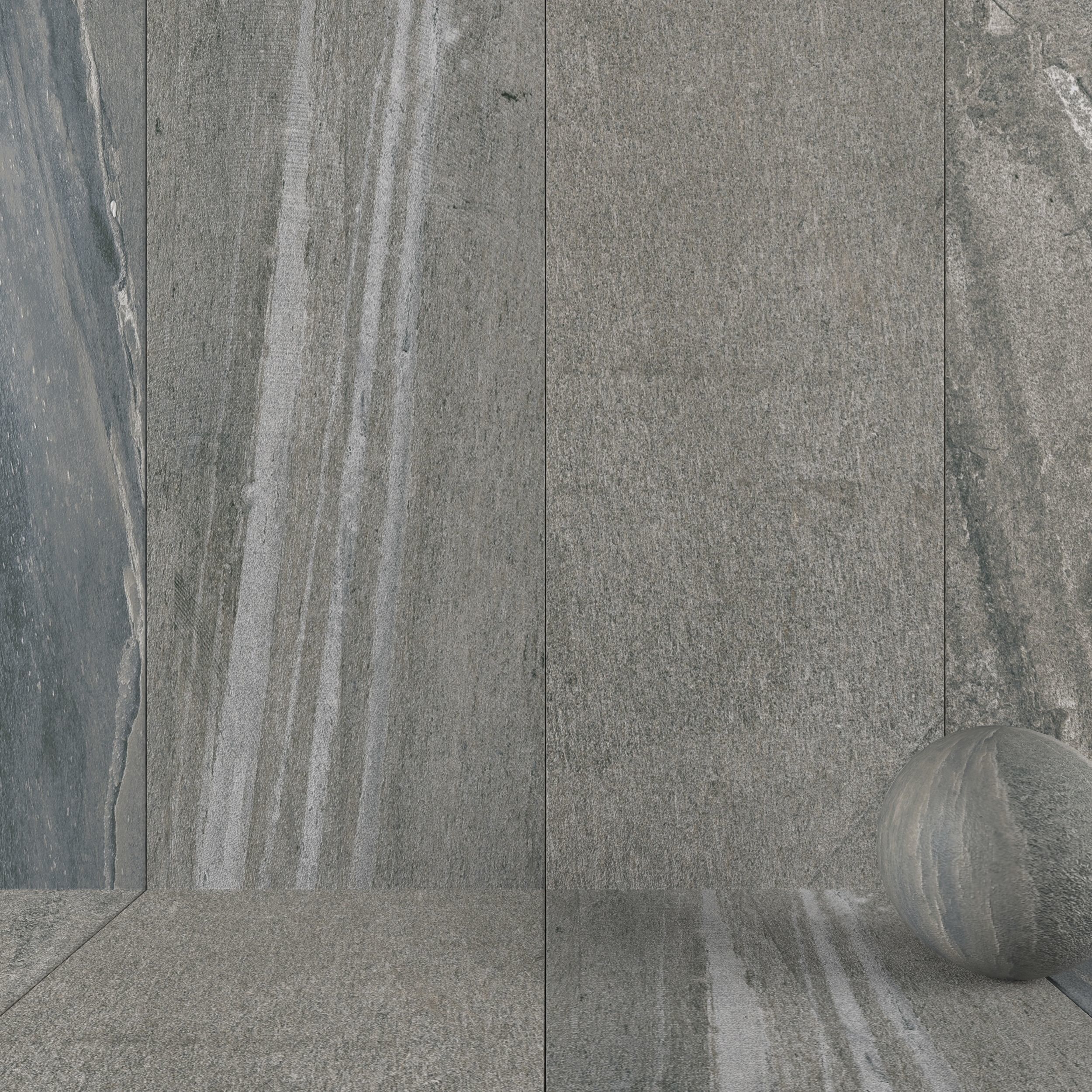 Stone Wall Tiles Santorini Fume 120x270 Set 4 Texture_3