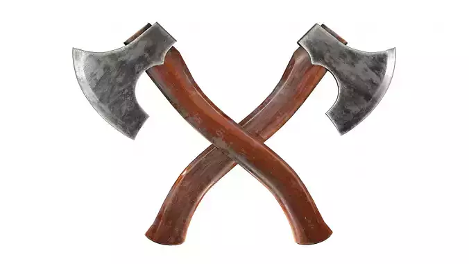 One Handed Axe -Game Ready- Low-poly 3D model One Handed Axe -Game Ready- Low-poly 3D model