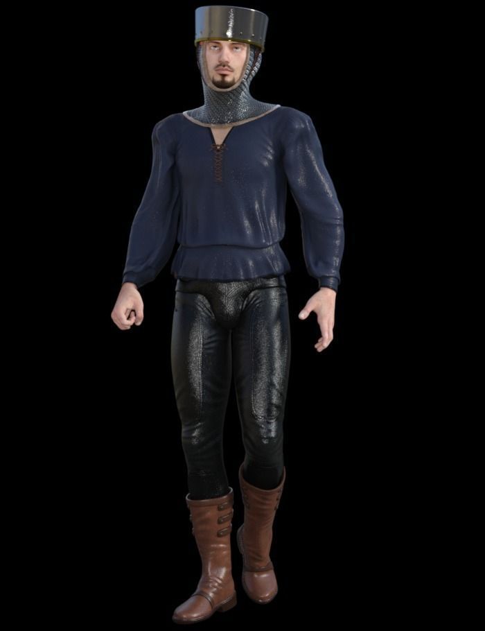 Knight Free 3D model_0