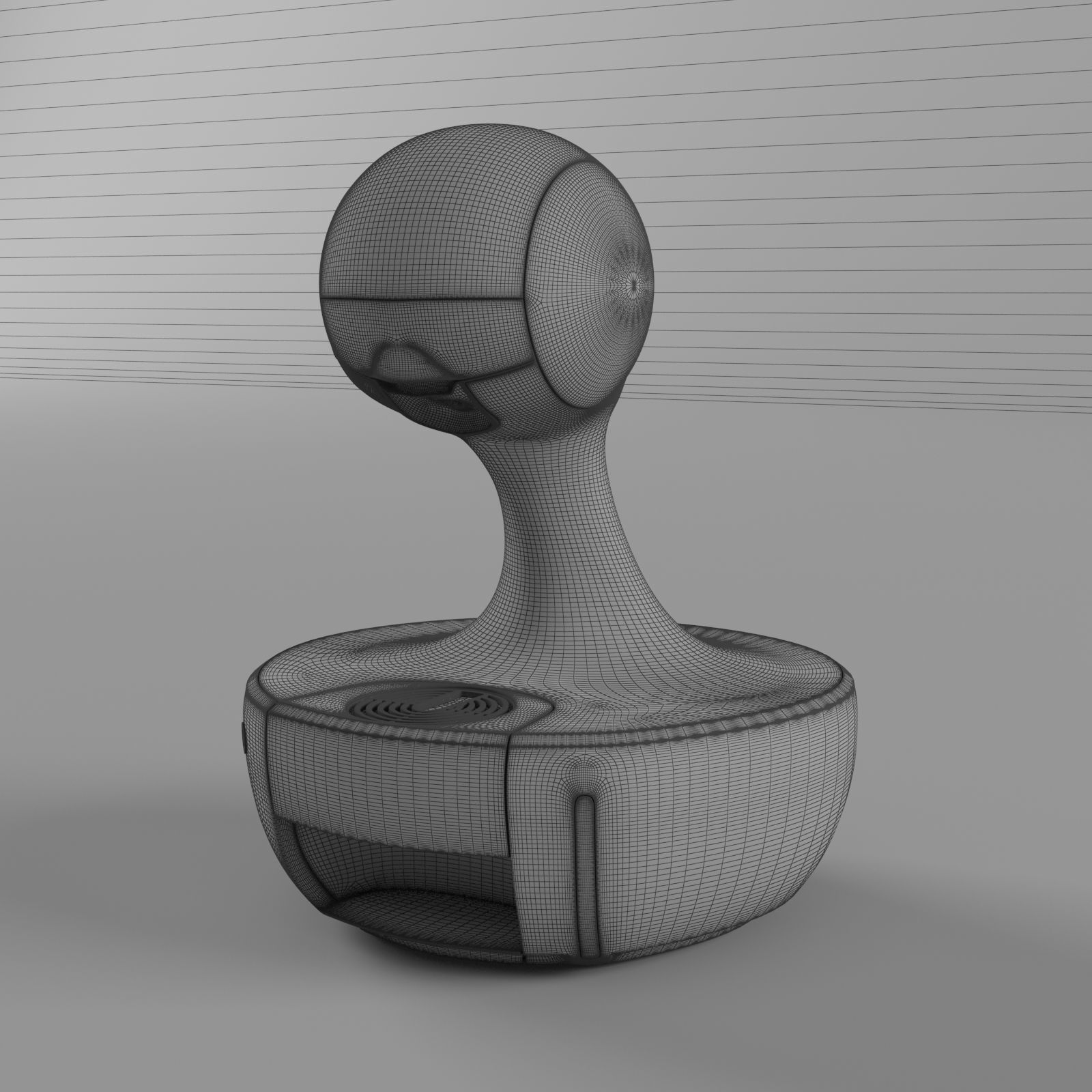 Dolce Gusto Drop Low-poly 3D model_4