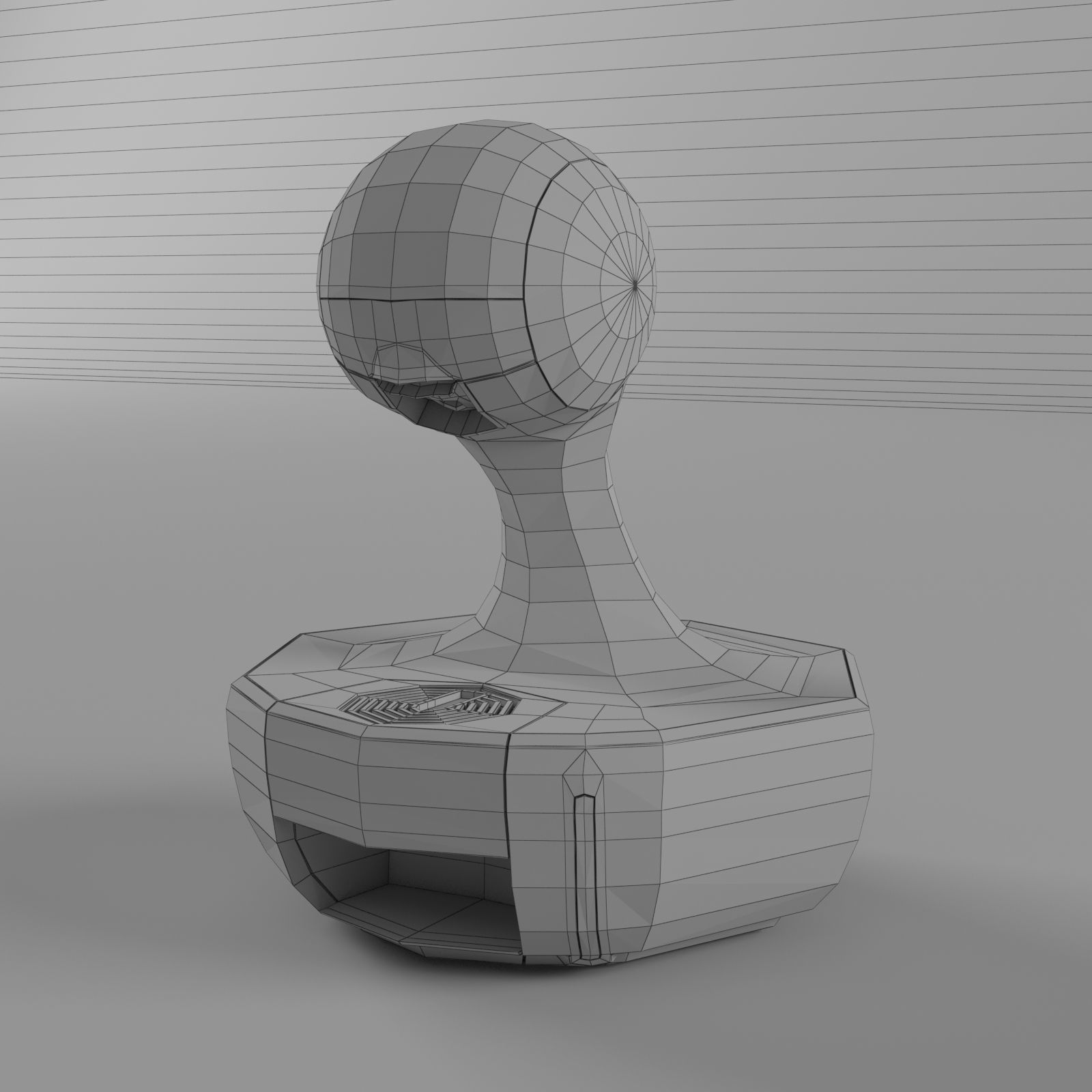 Dolce Gusto Drop Low-poly 3D model_3