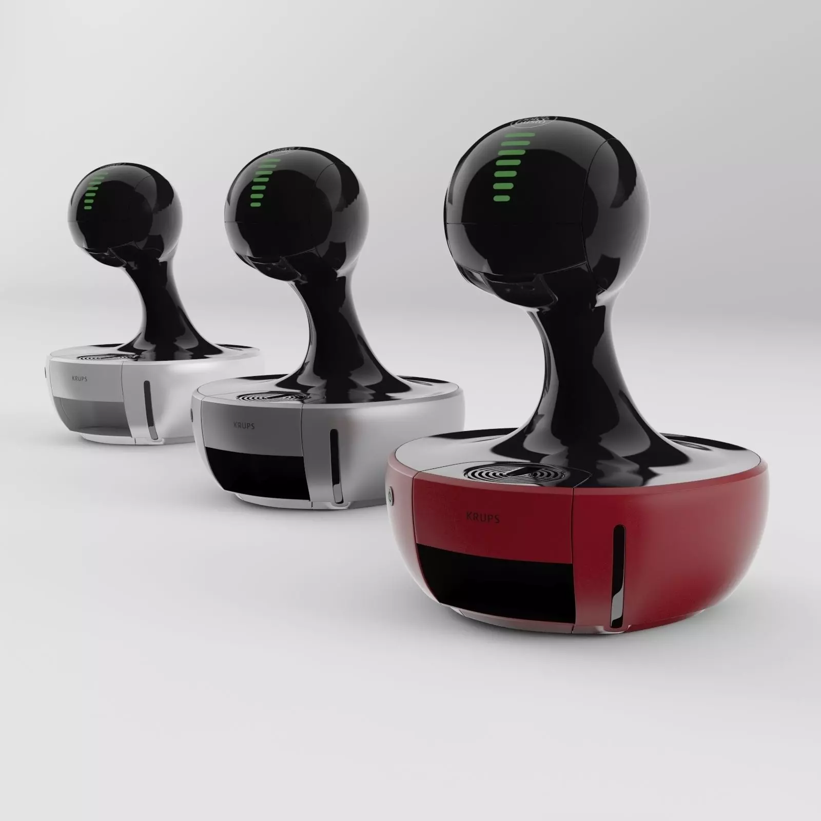 Dolce Gusto Drop Low-poly 3D model_0