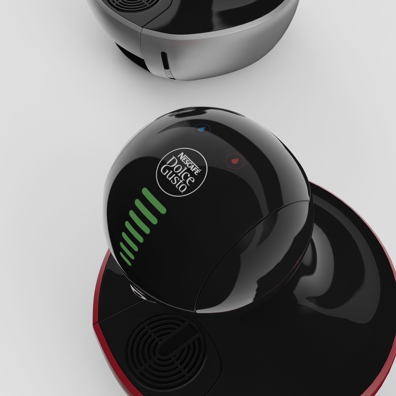 Dolce Gusto Drop Low-poly 3D model_2