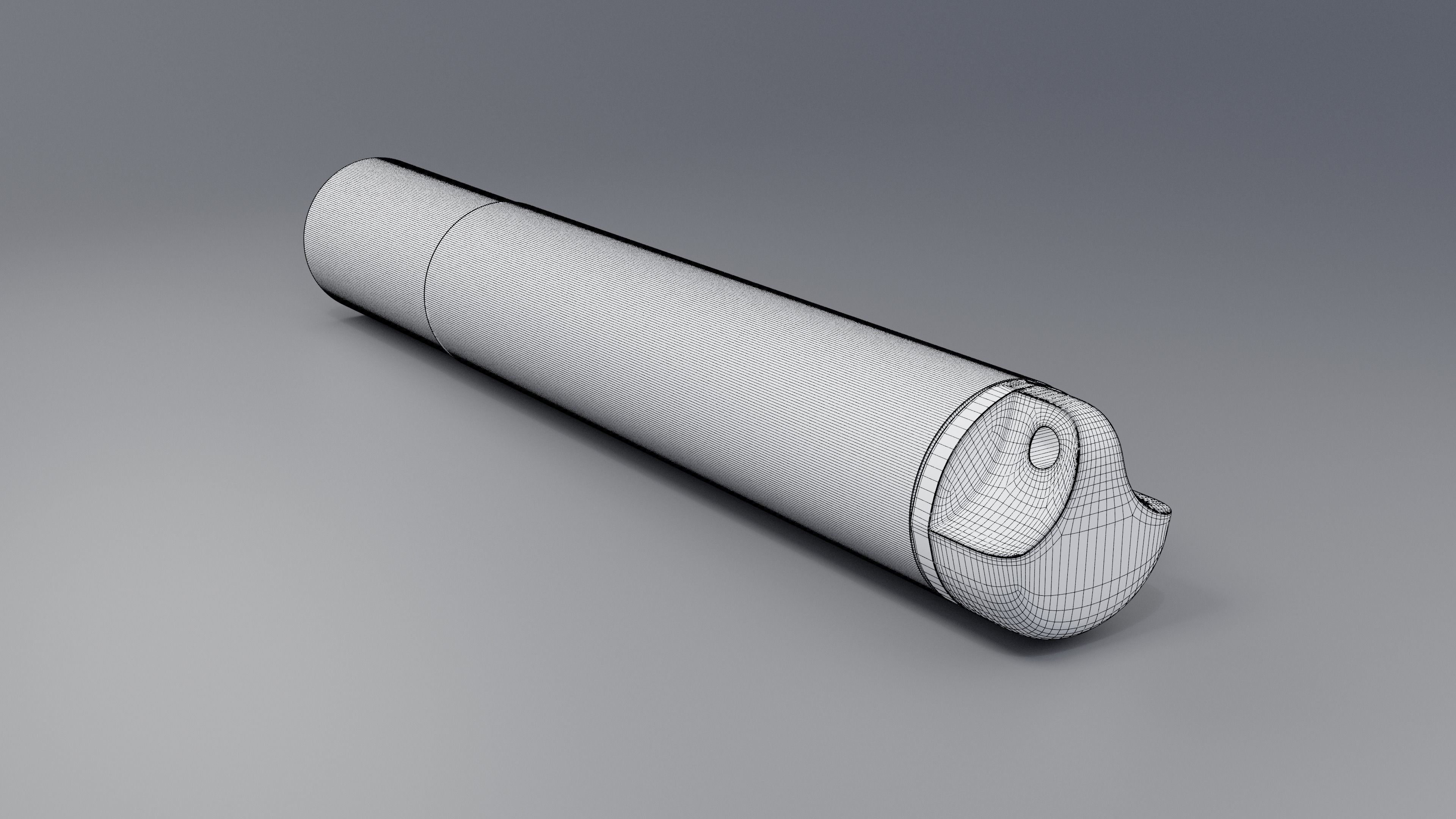 Maglite Pocket Torch Worn and New 3D model_6