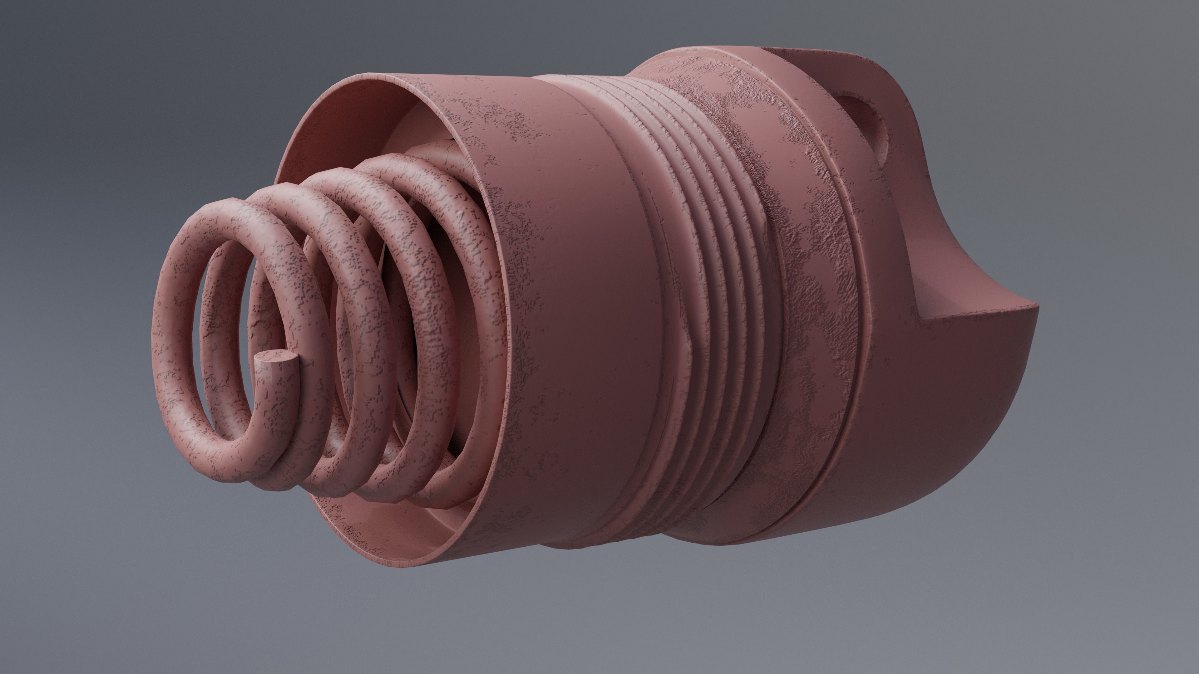 Maglite Pocket Torch Worn and New 3D model_15