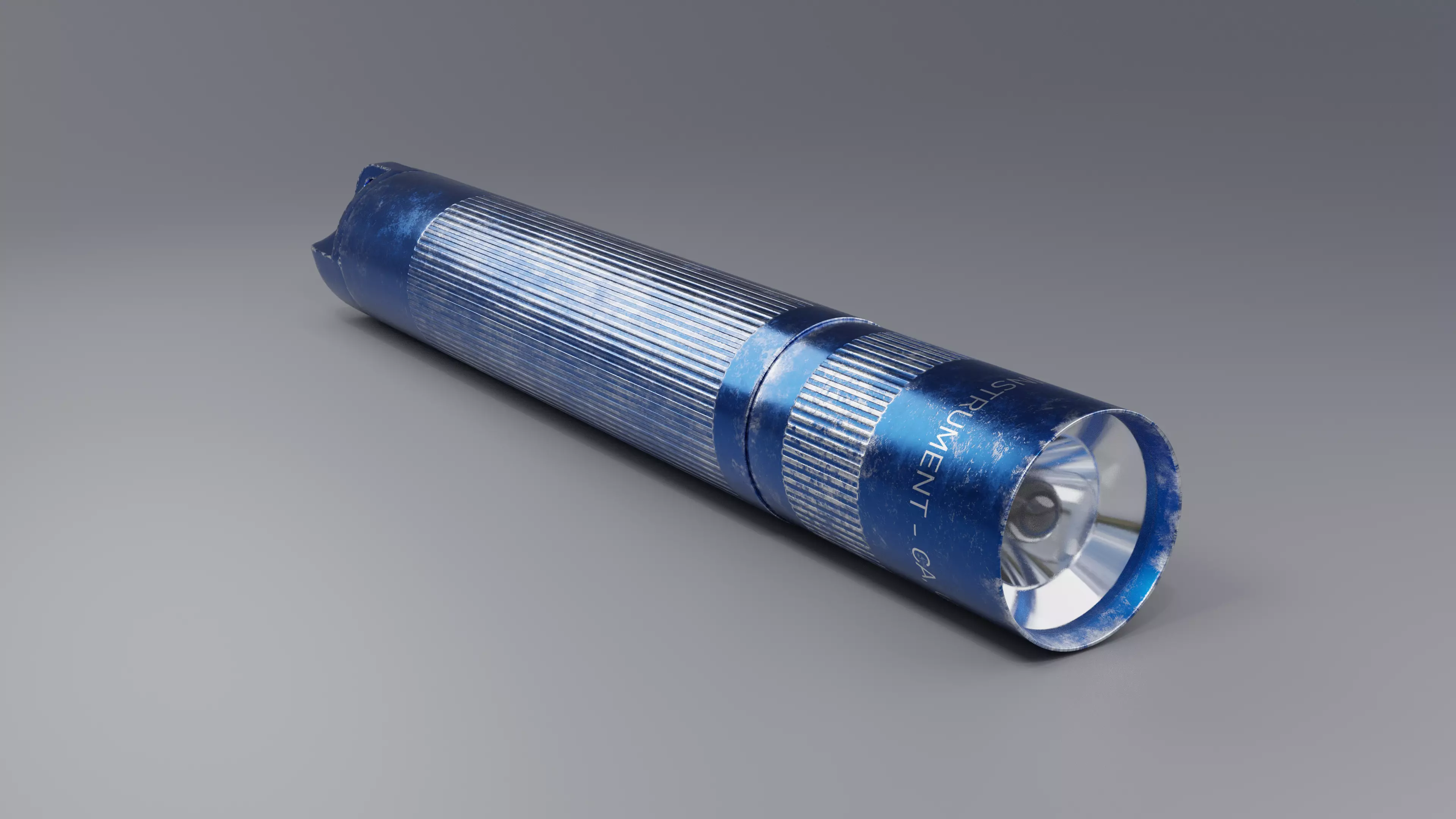 Maglite Pocket Torch Worn and New 3D model_0