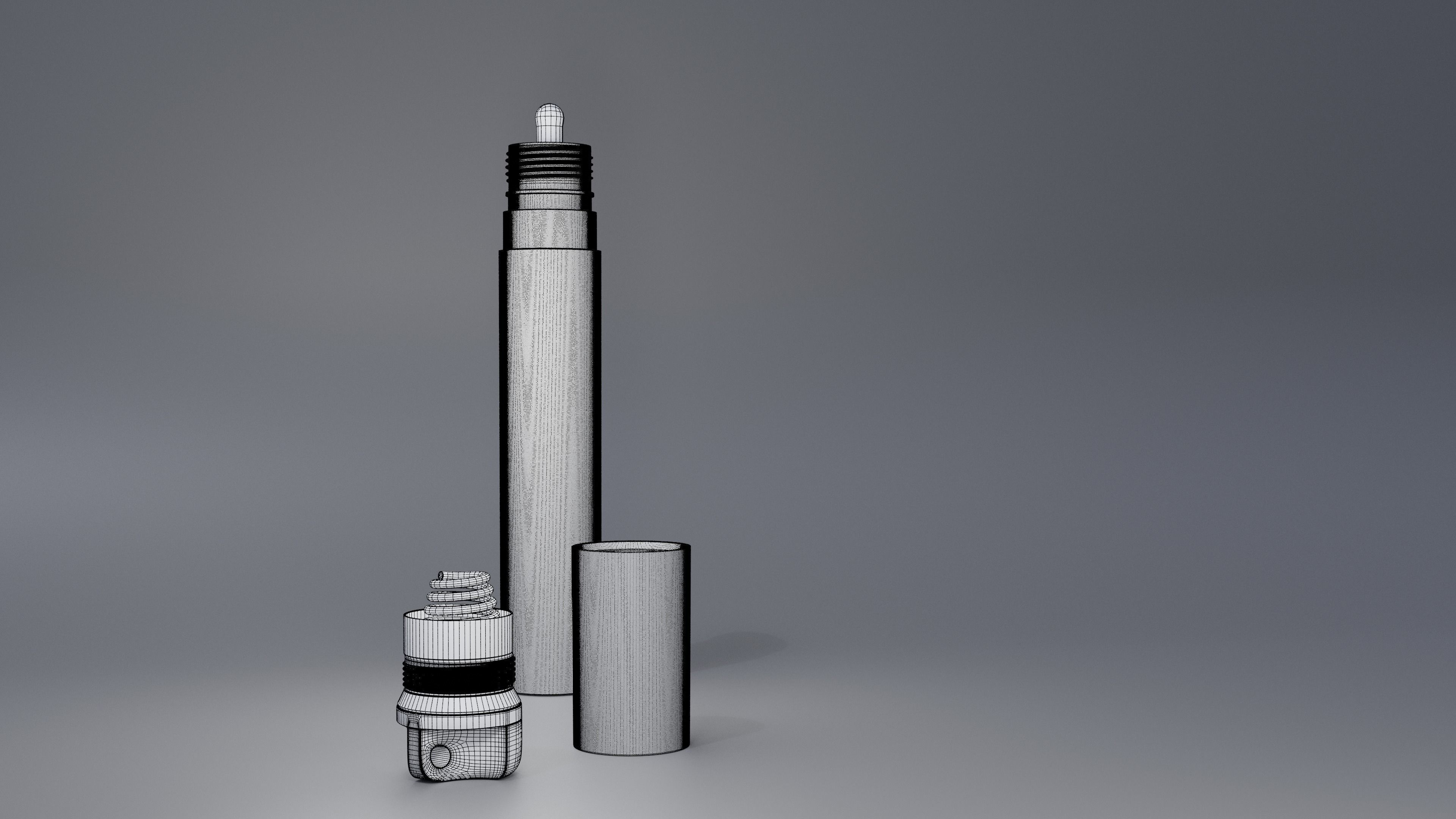 Maglite Pocket Torch Worn and New 3D model_11
