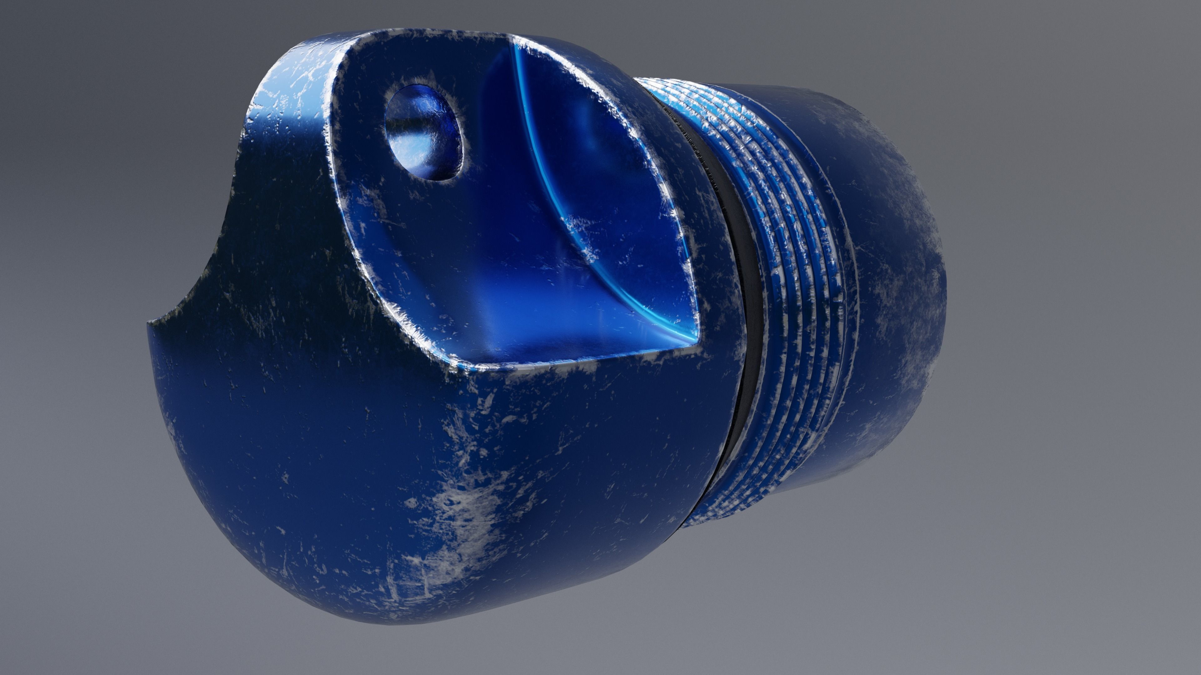 Maglite Pocket Torch Worn and New 3D model_14