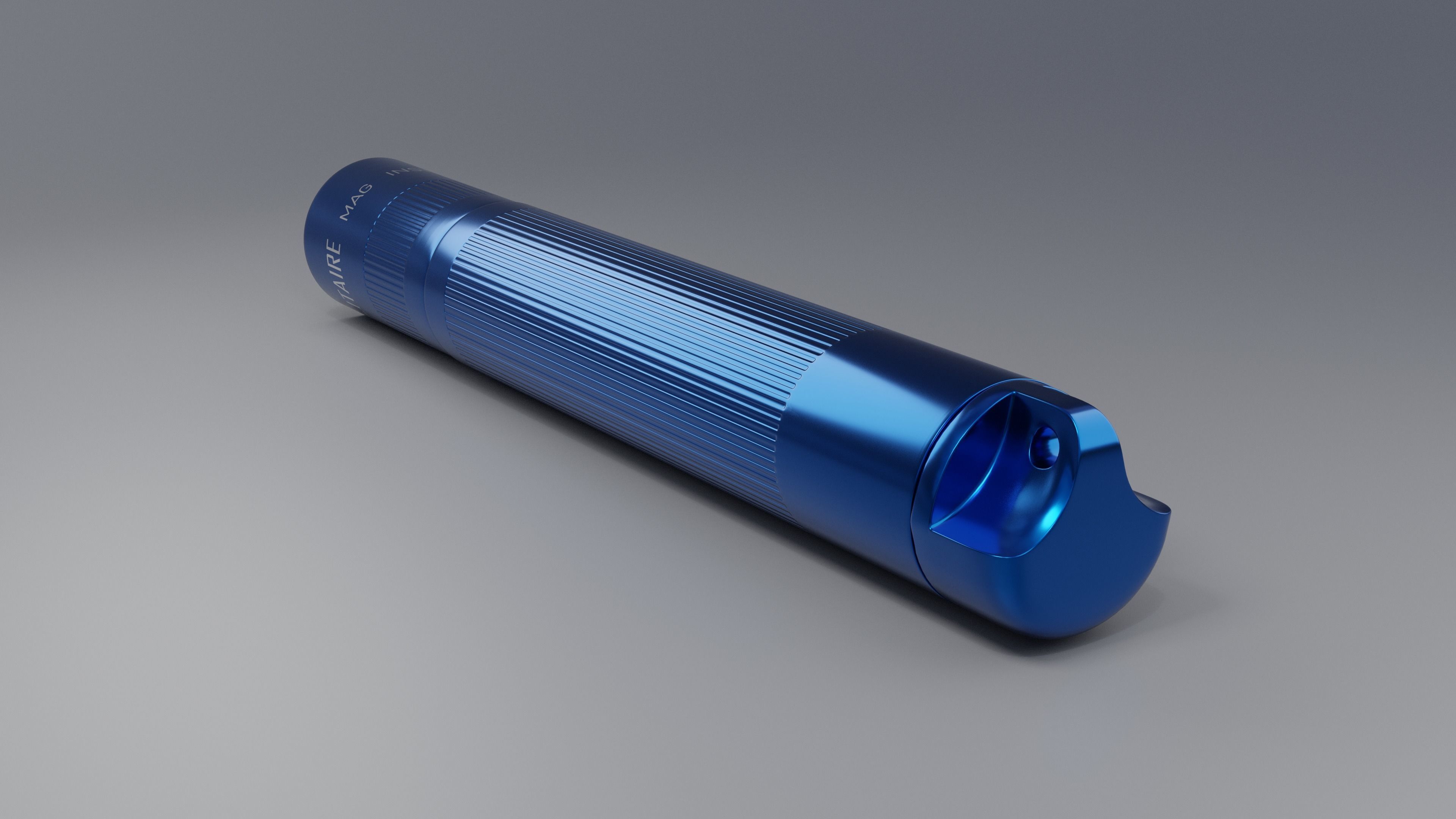 Maglite Pocket Torch Worn and New 3D model_8