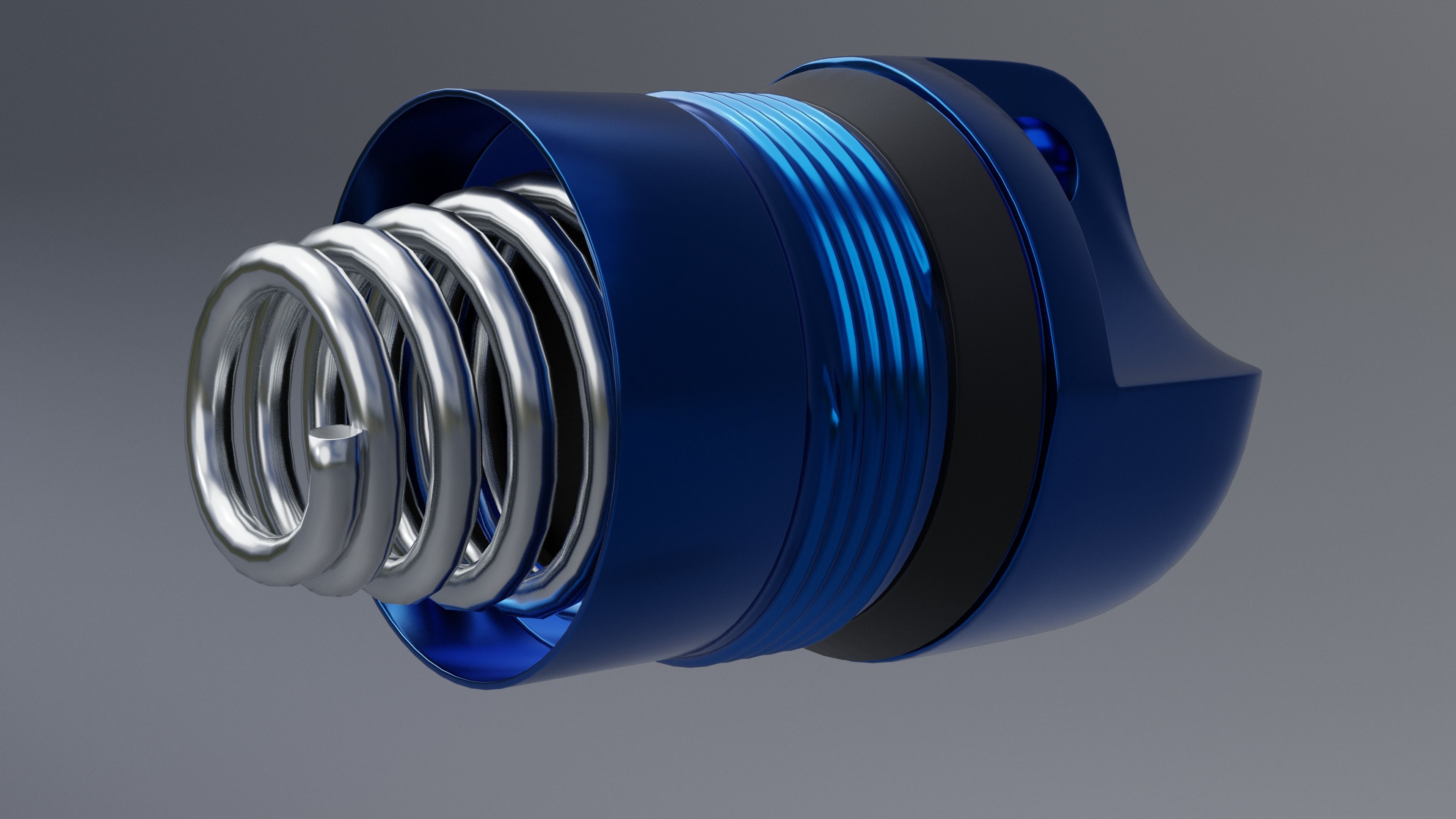 Maglite Pocket Torch Worn and New 3D model_19