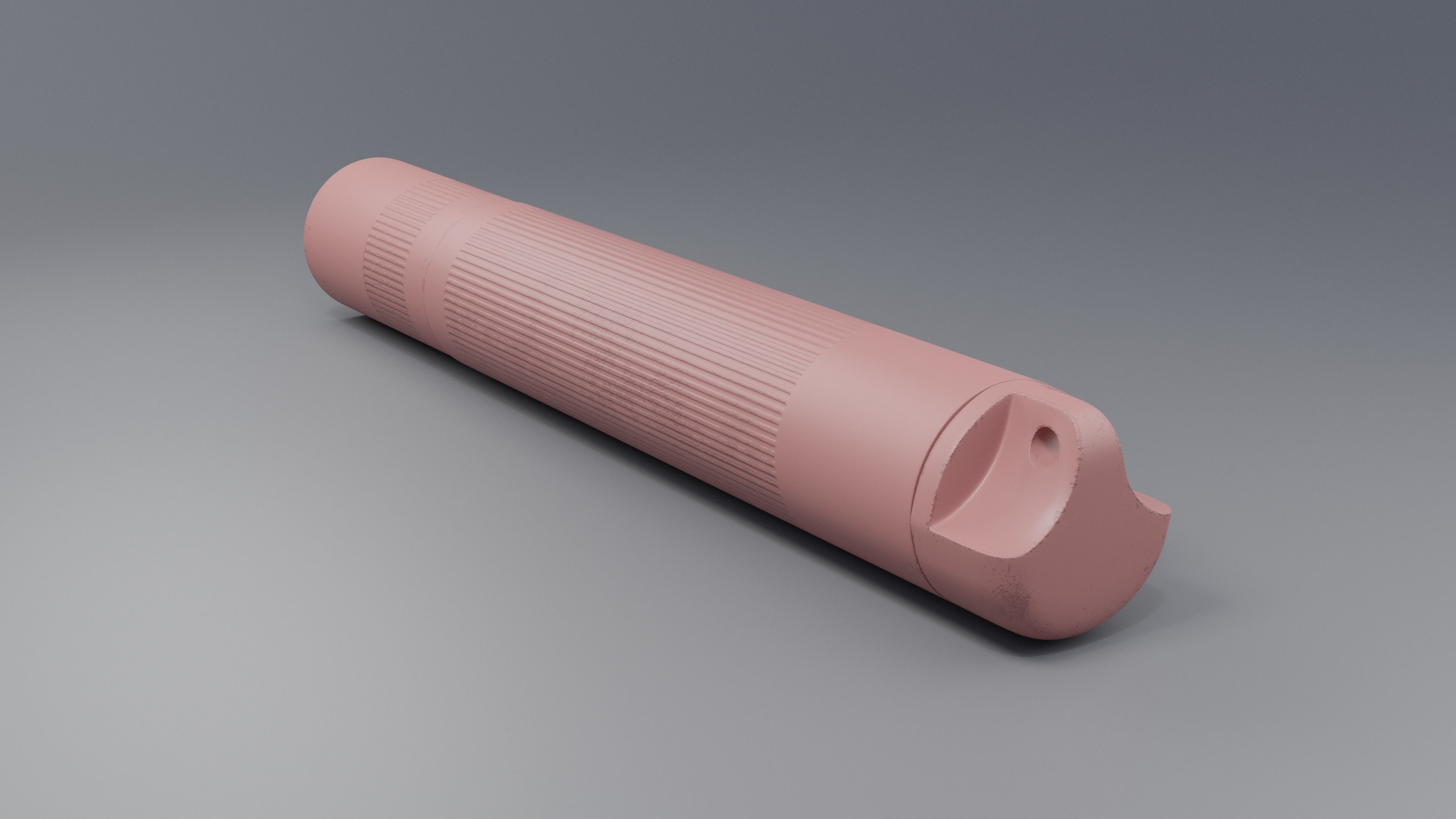 Maglite Pocket Torch Worn and New 3D model_4