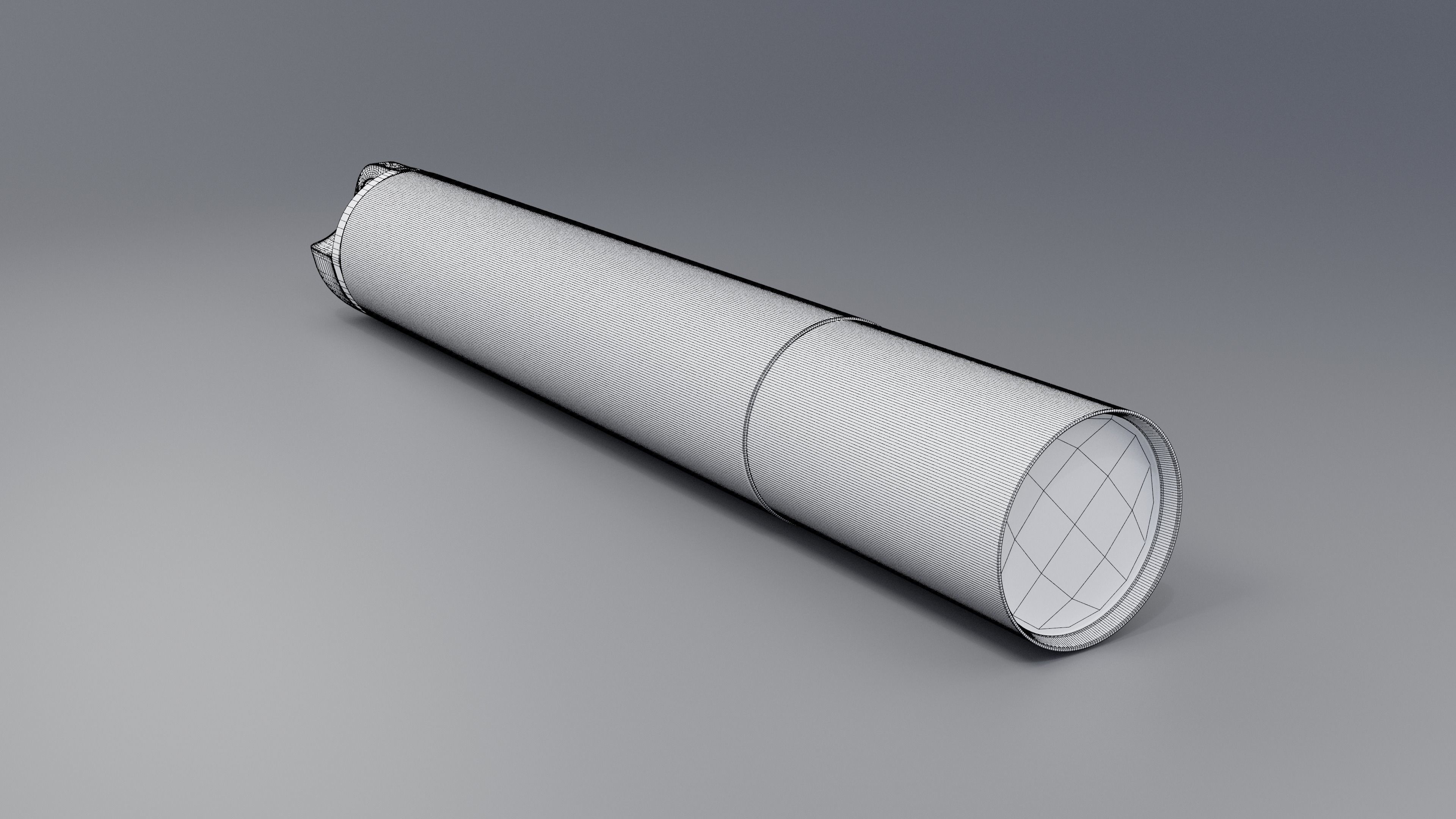 Maglite Pocket Torch Worn and New 3D model_5