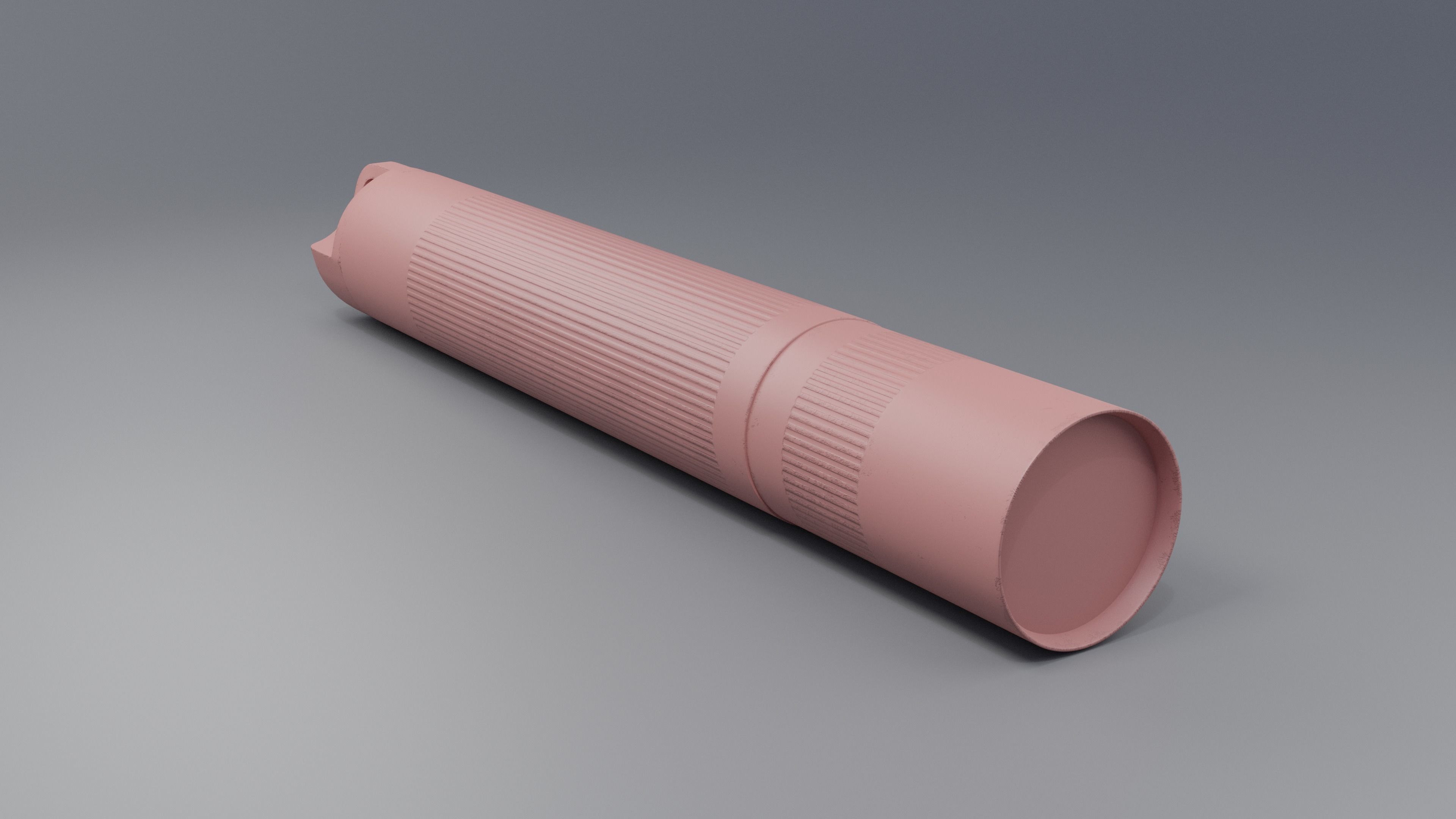 Maglite Pocket Torch Worn and New 3D model_3