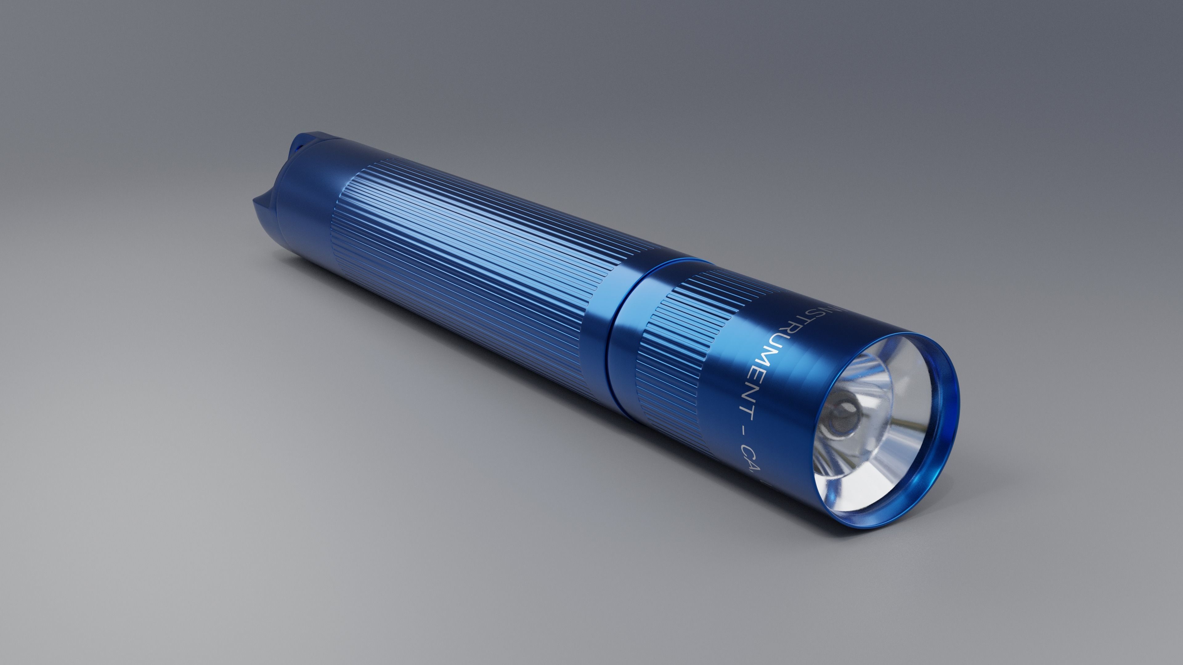 Maglite Pocket Torch Worn and New 3D model_7
